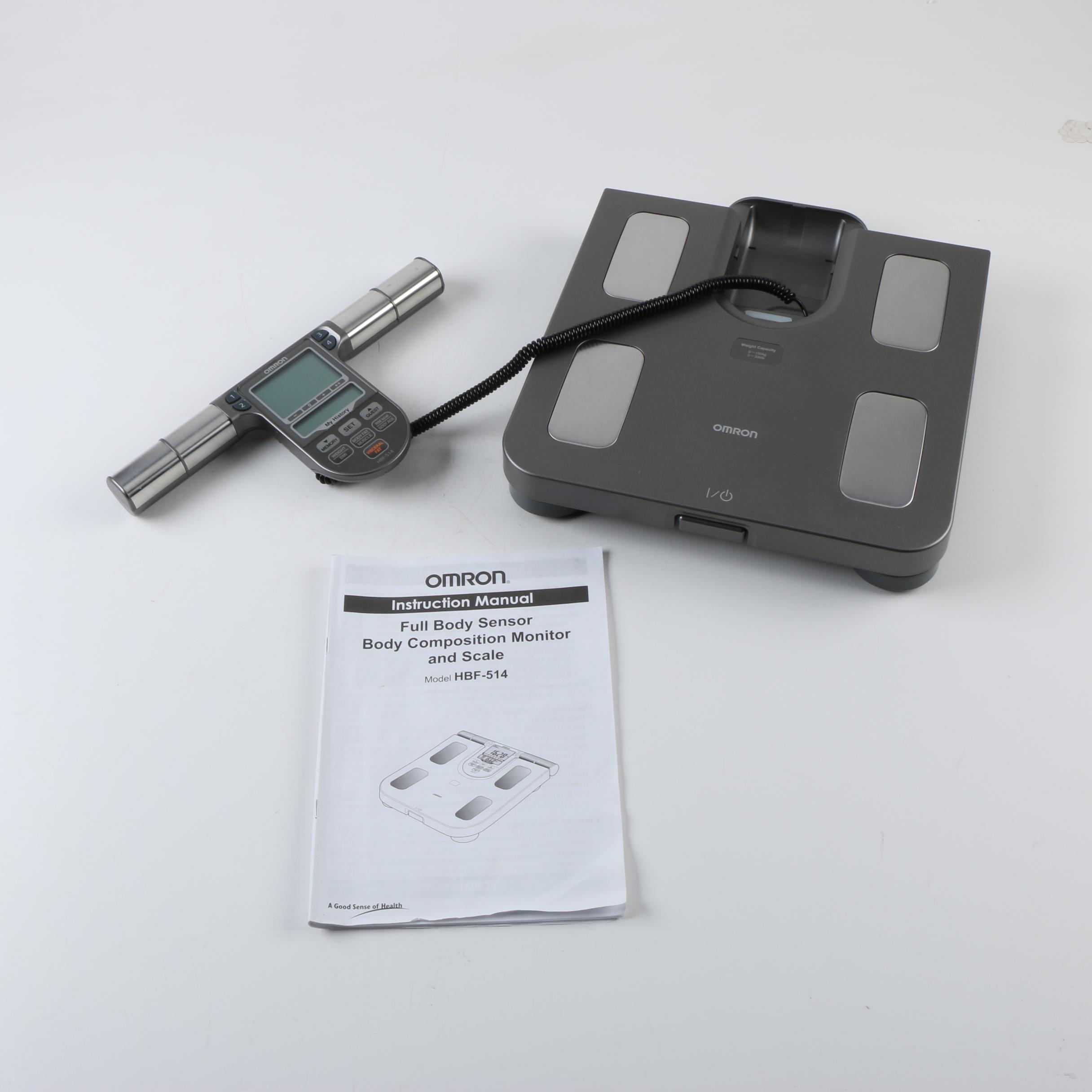 Omron Full Body Sensor Body Composition Monitor and Scale EBTH