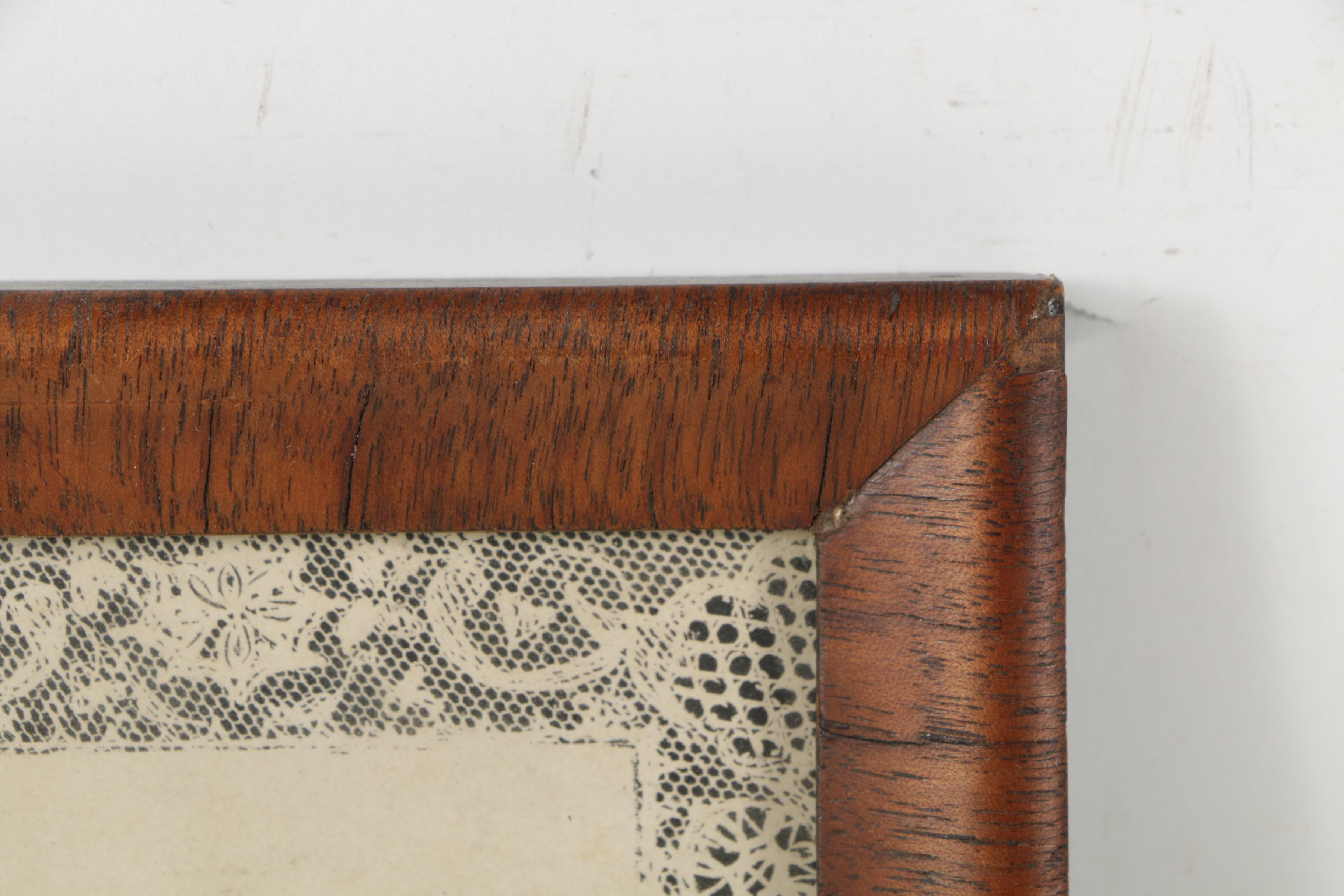 HandColored Lithograph and Offset Lithographs in Folding Frame EBTH