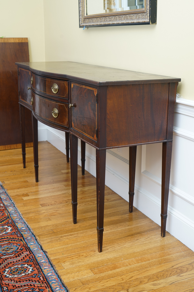 Circa 1930s Hepplewhite Style Mahogany Sideboard by Flint & Horner EBTH