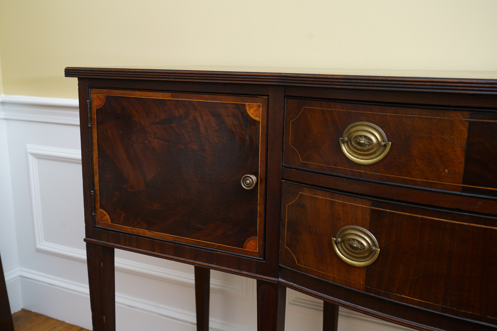 Circa 1930s Hepplewhite Style Mahogany Sideboard by Flint & Horner EBTH