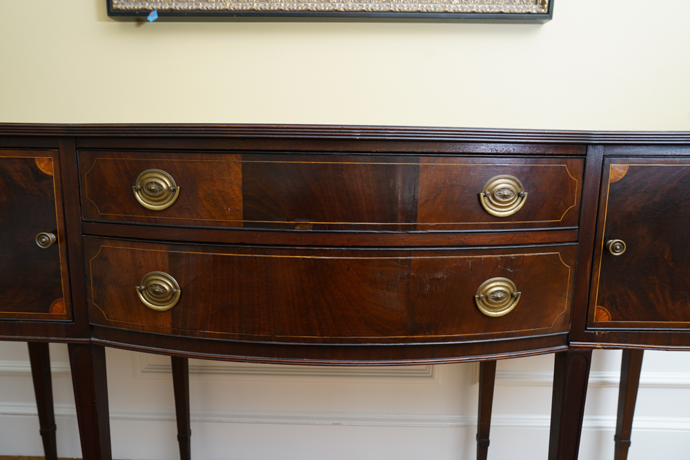 Circa 1930s Hepplewhite Style Mahogany Sideboard by Flint & Horner EBTH