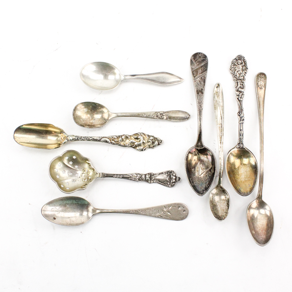 S MARY CHILTON-TOWLE STERLING DEMITASSE SPOON