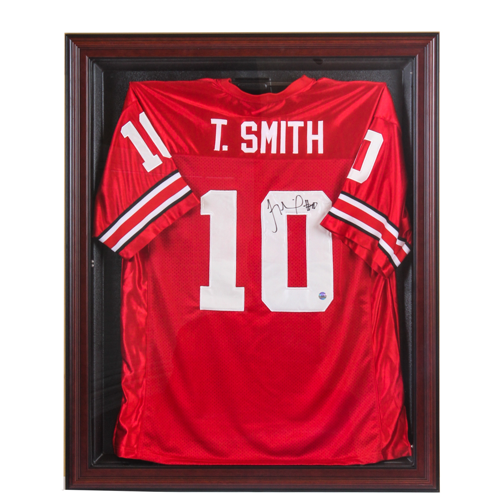 troy smith autographed jersey