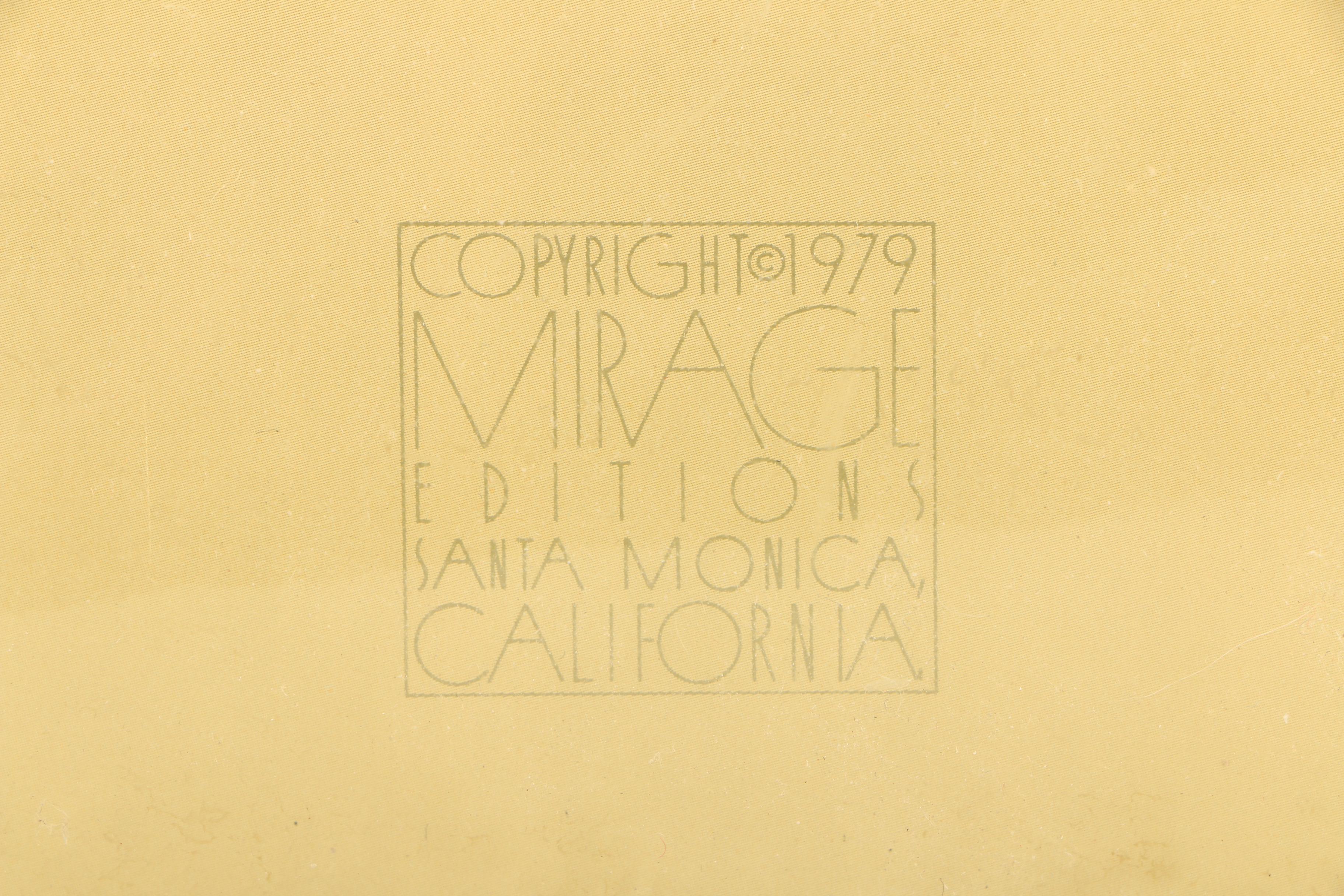 1979 Mirage Editions Exhibition Poster After Erté Ebth