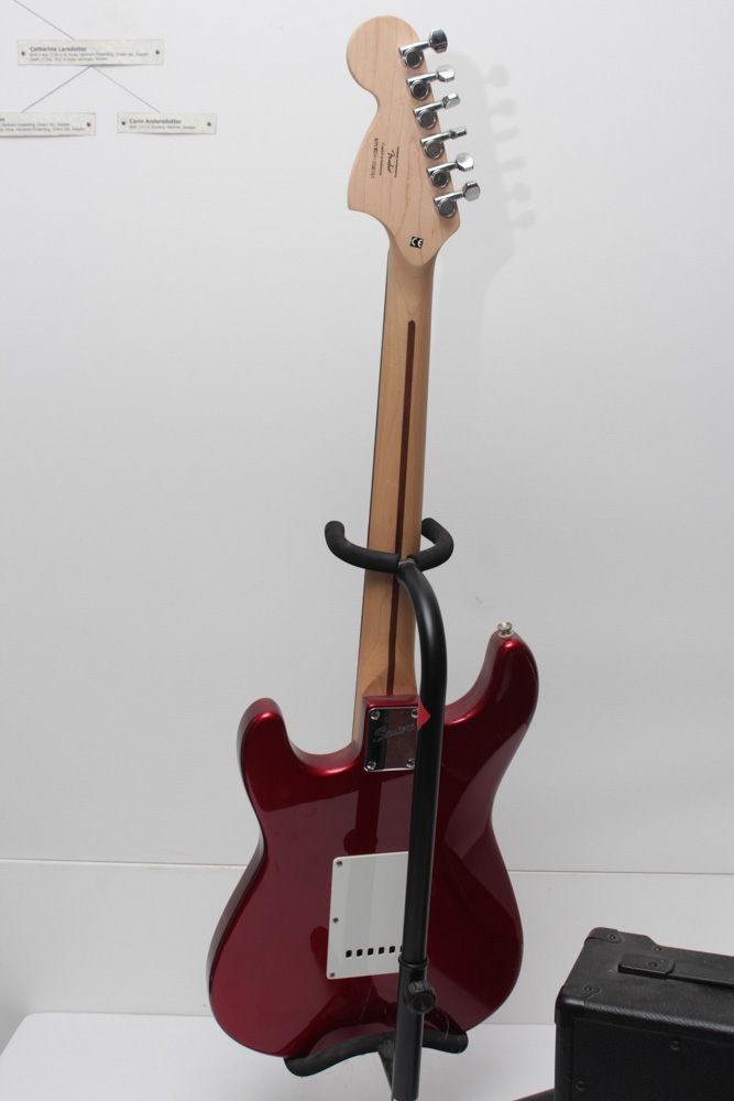 Fender Squier Strat Electric Guitar and Crate MX10 Amplifier EBTH