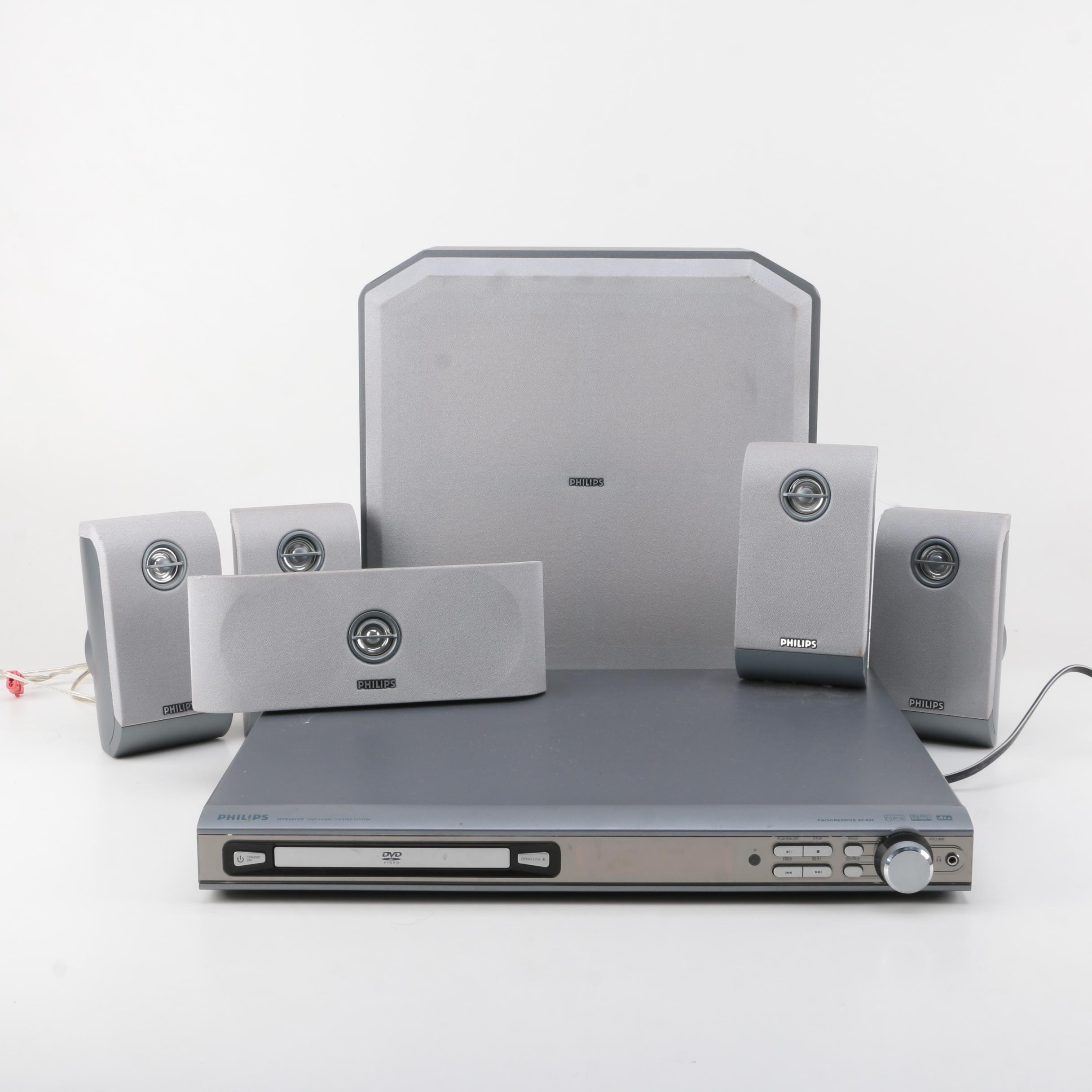 Philips HTS3410D Home Theater System EBTH