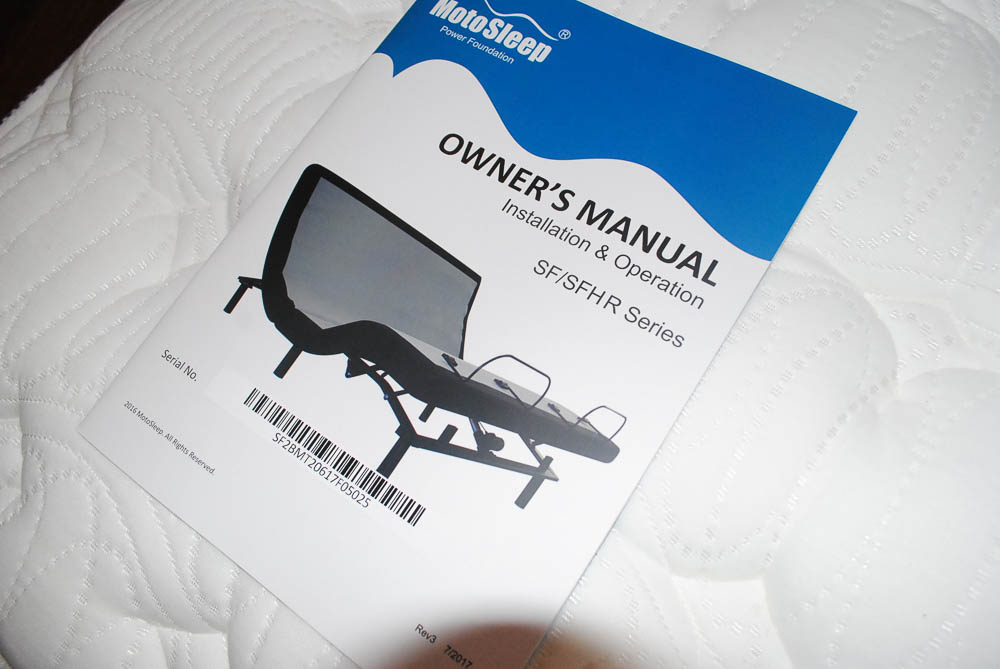 Remote Controlled Adjustable Bed Base by MotoSleep EBTH