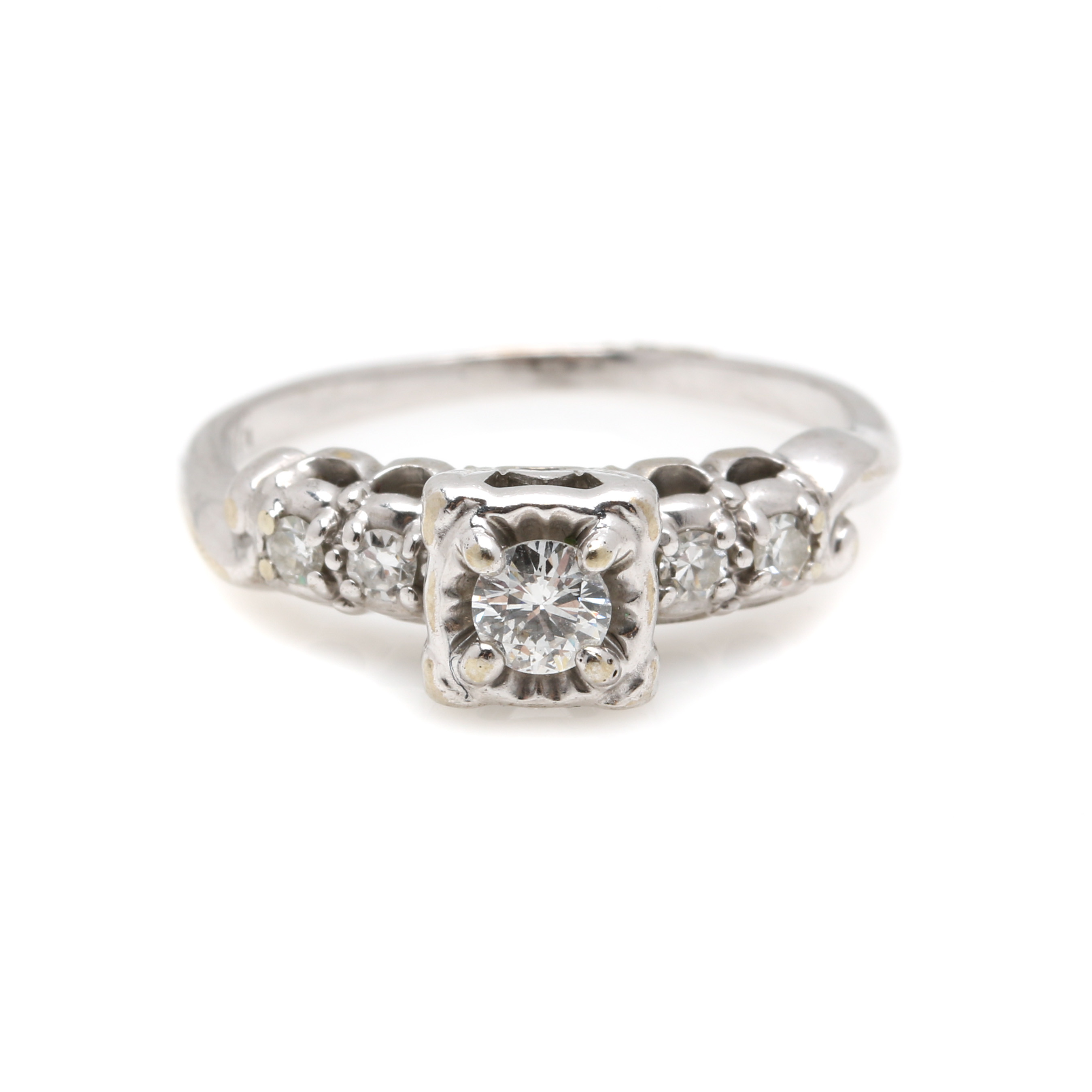 14kt Multi 1.5cts Diamond Ring R7735