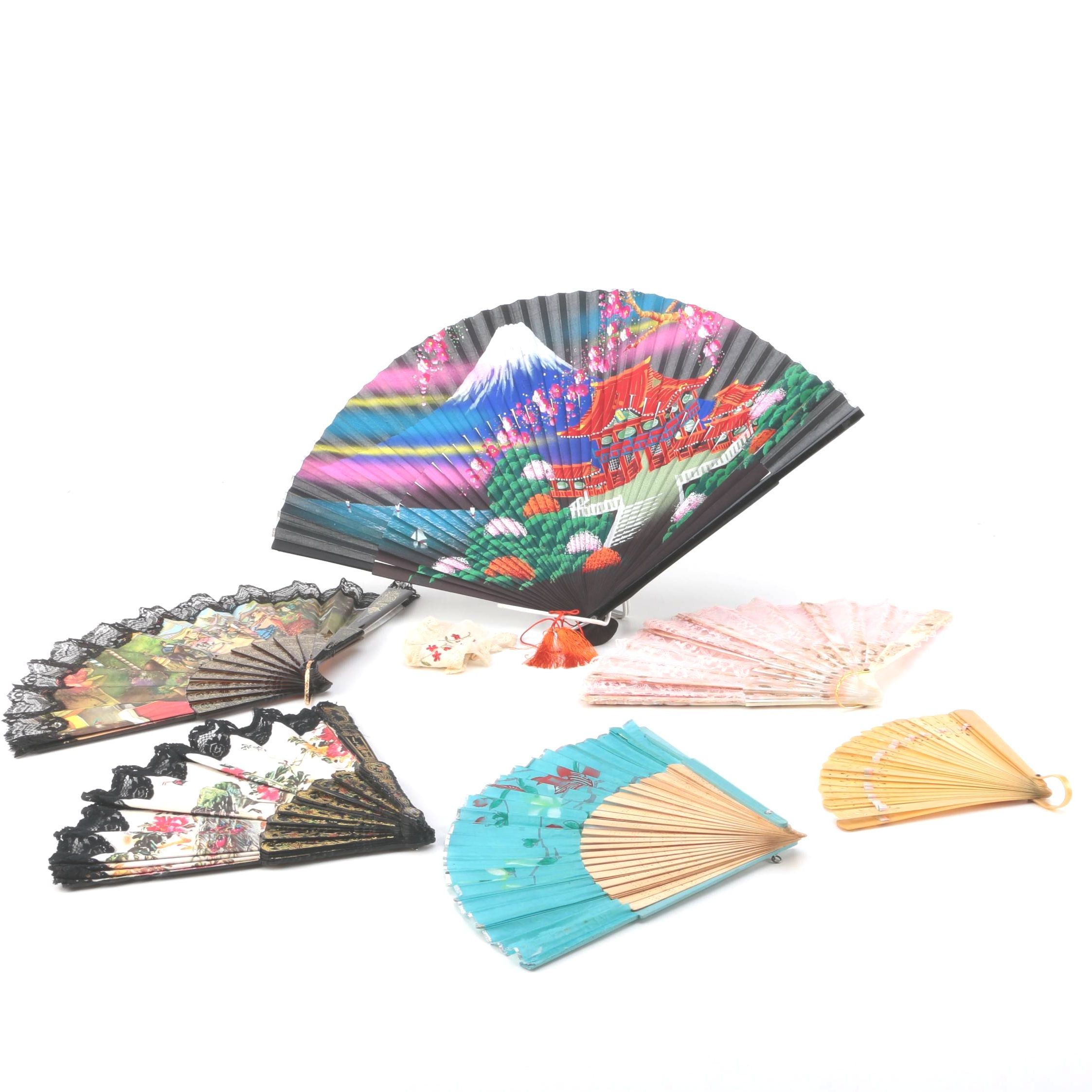 Decorative Hand Fans EBTH