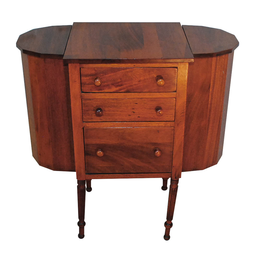 Circa 1920s Martha WashingtonStyle Mahogany Sewing EBTH