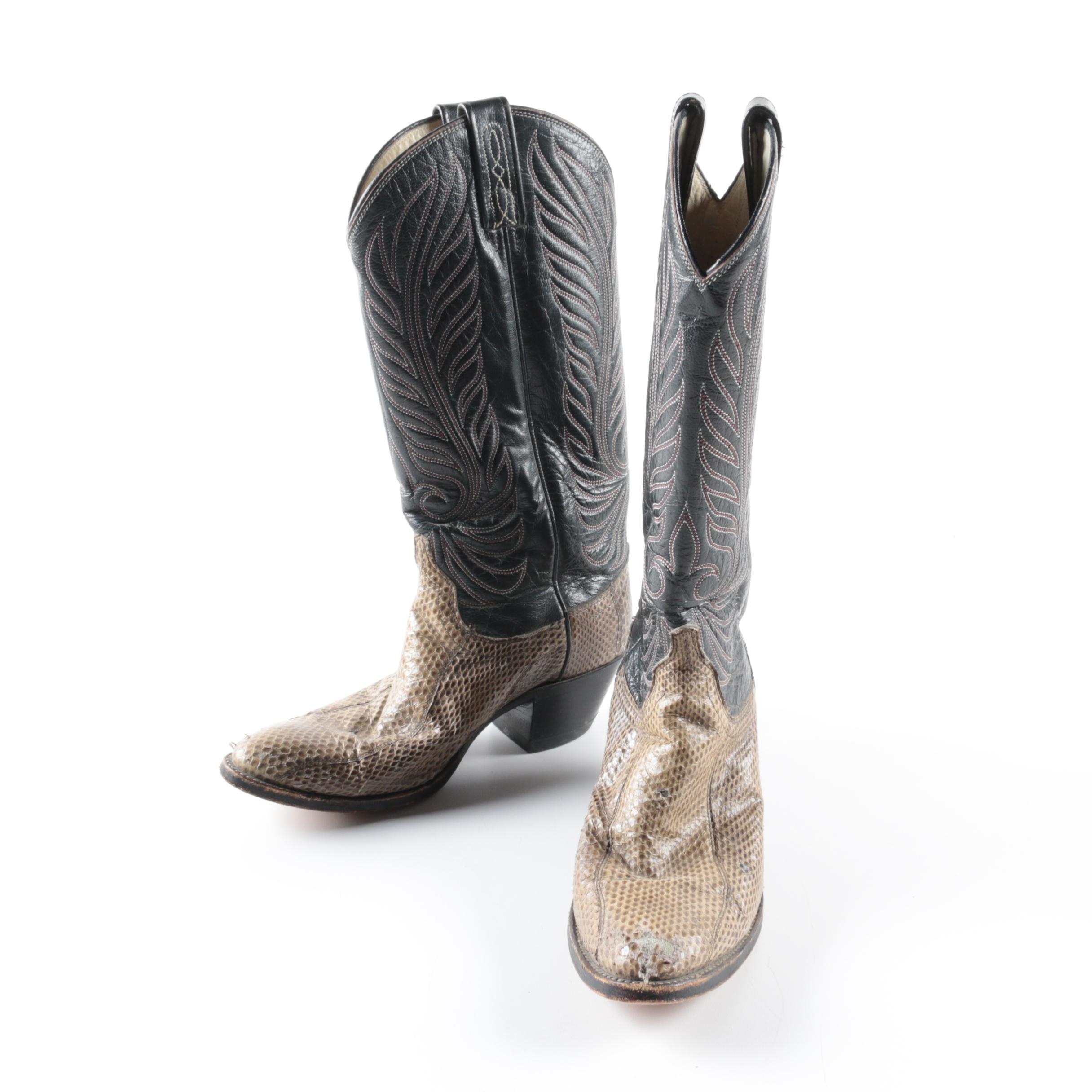 dan post women's snakeskin boots