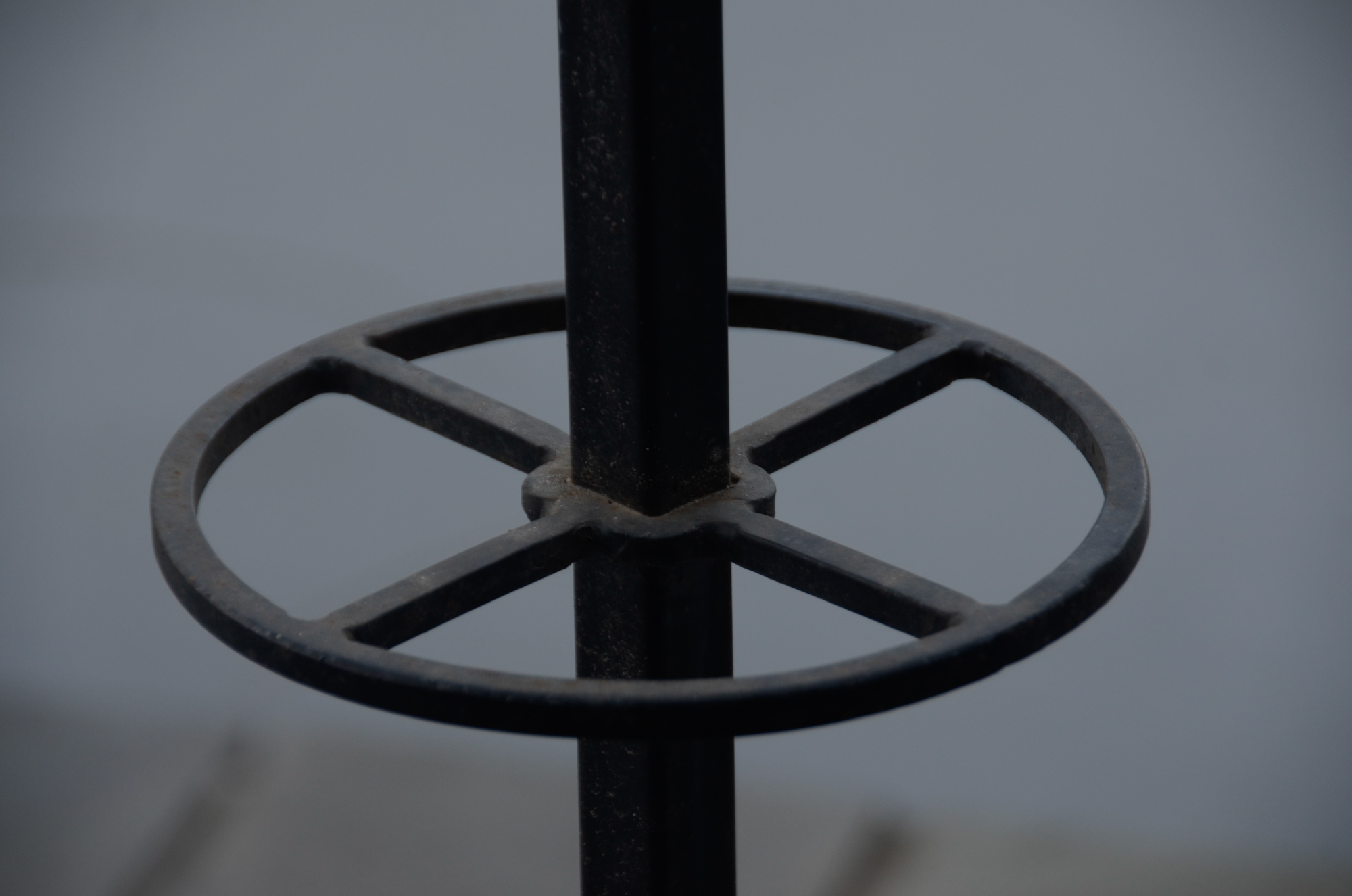 Wrought Style Metal Coat Rack and Plant Stand EBTH