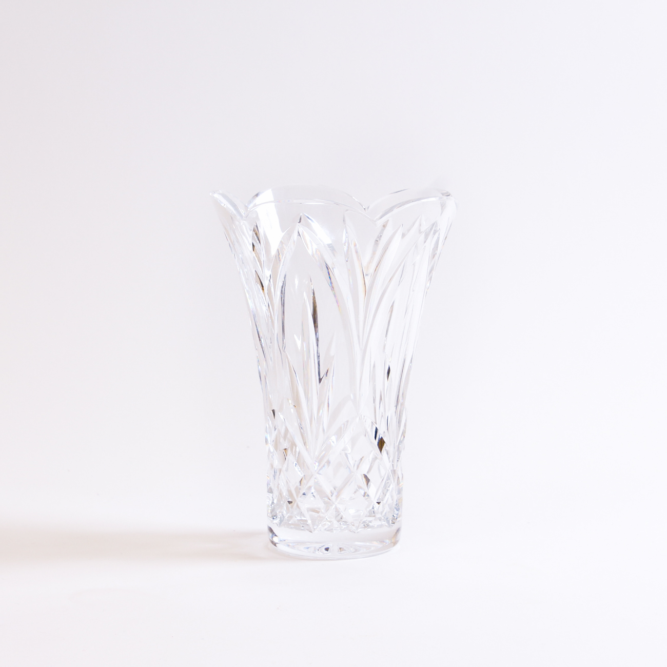 Waterford Crystal Glenfall Vase Ebth