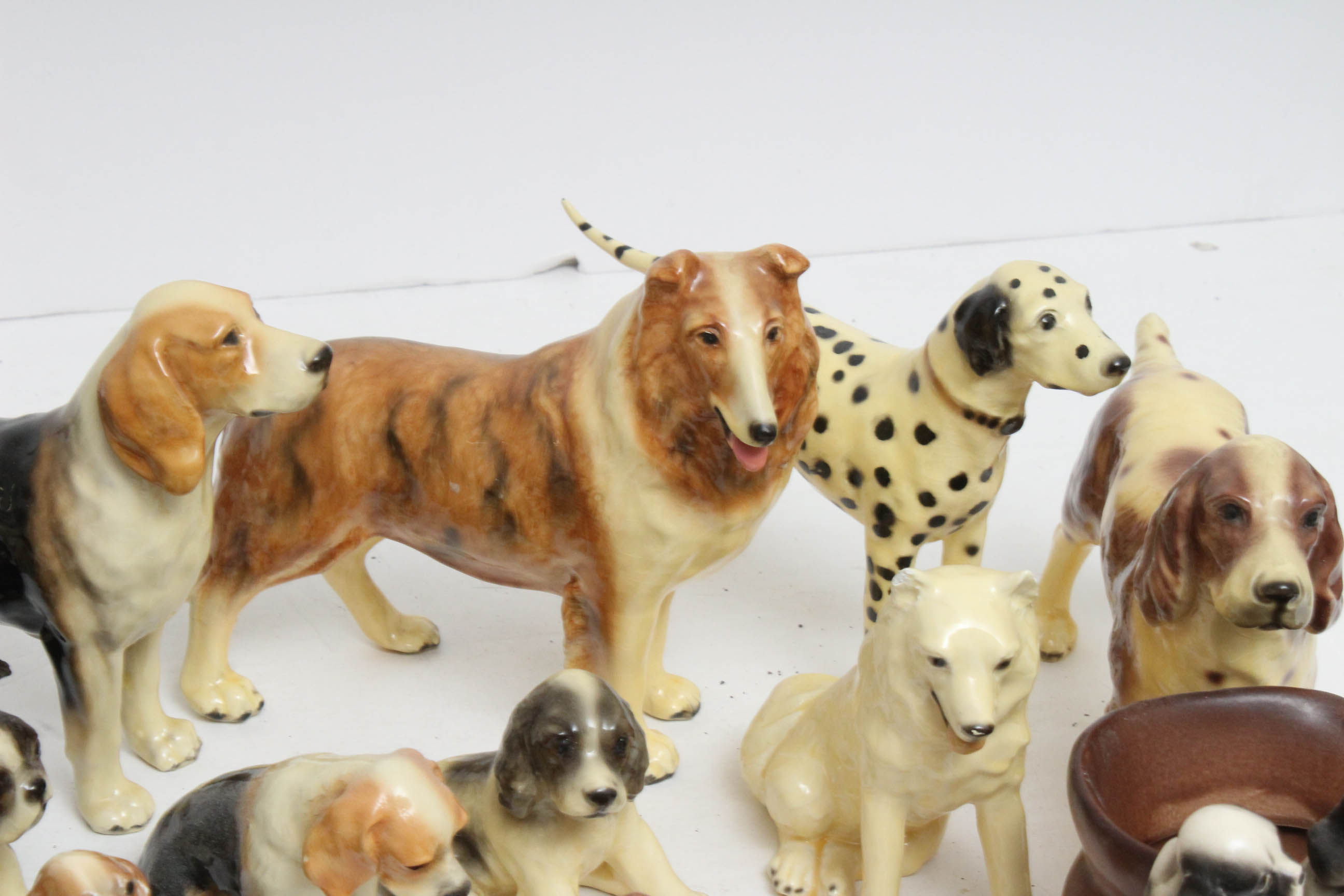 Mortens Studio Ceramic Dog Figurines EBTH