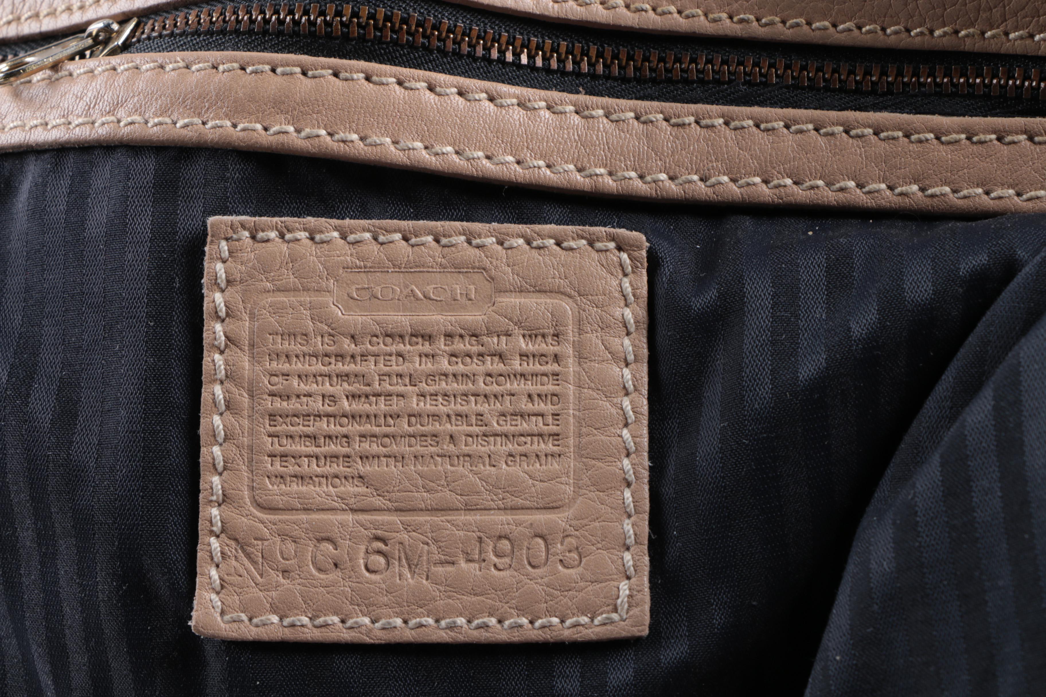 Vintage Coach 4903 Sonoma Flap Saddle Bag EBTH