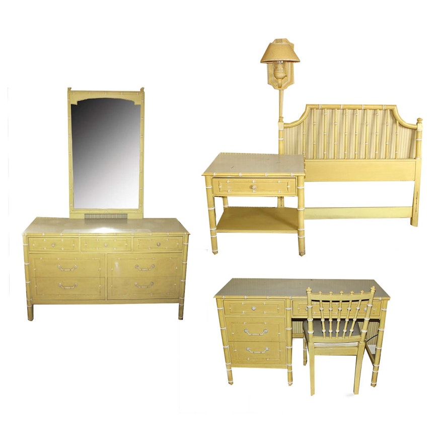 vintage thomasville children's yellow bedroom furniture : ebth