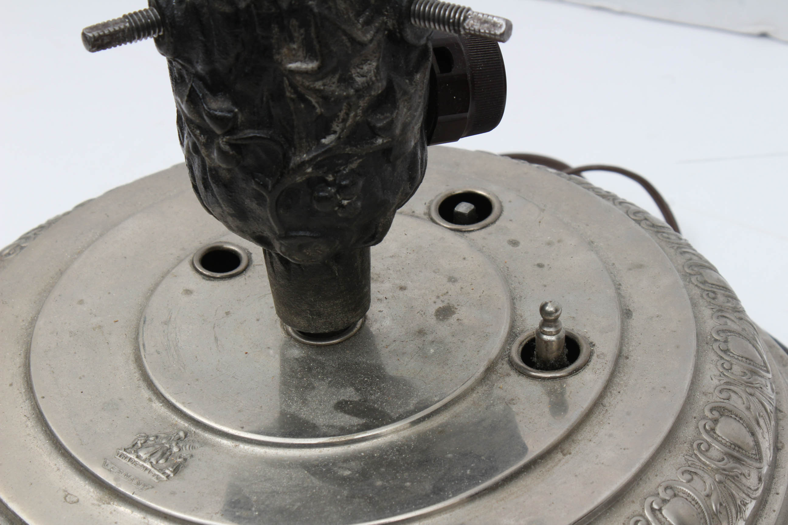 Vintage German Musical Rotating Christmas Tree Stand EBTH