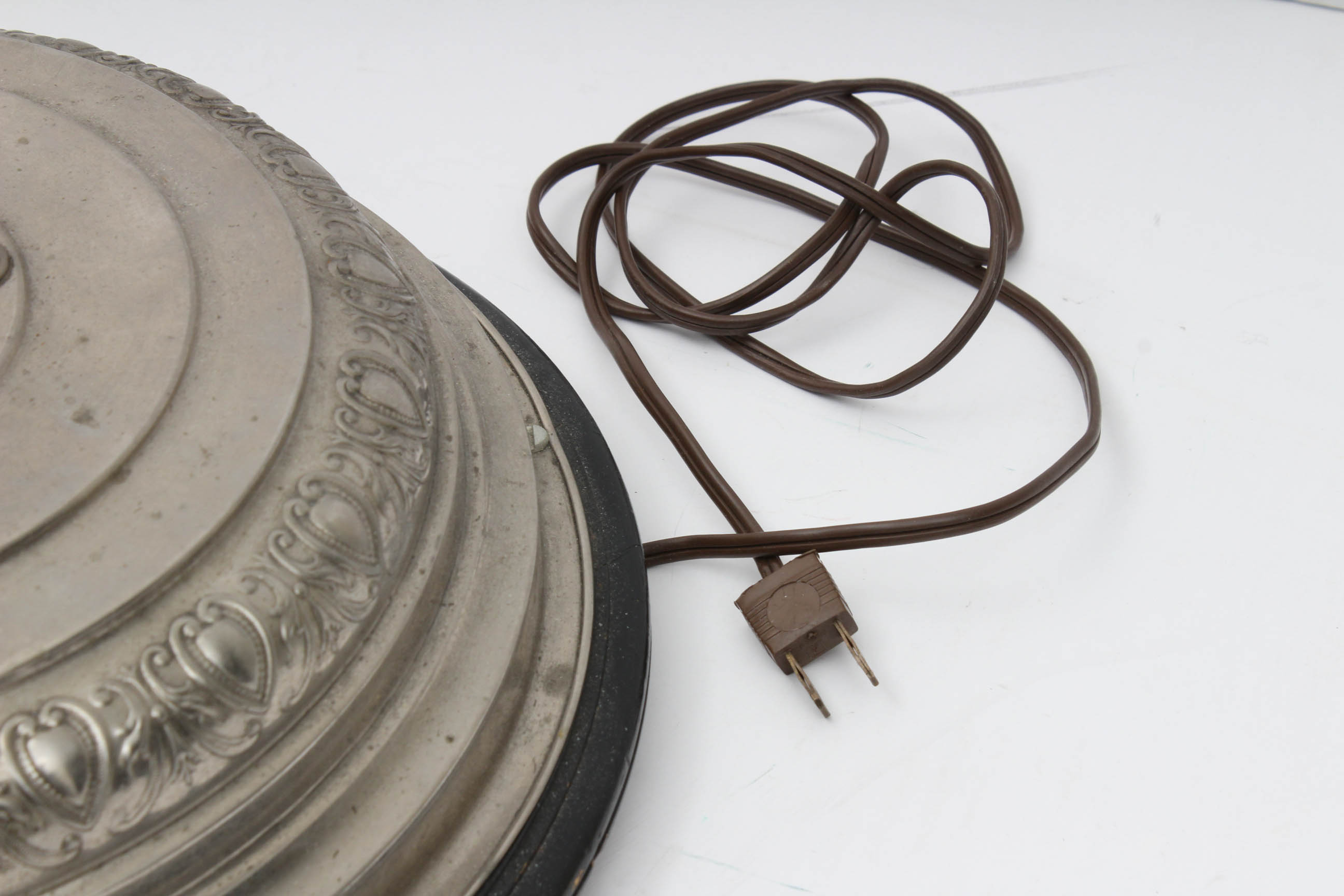 Vintage German Musical Rotating Christmas Tree Stand EBTH