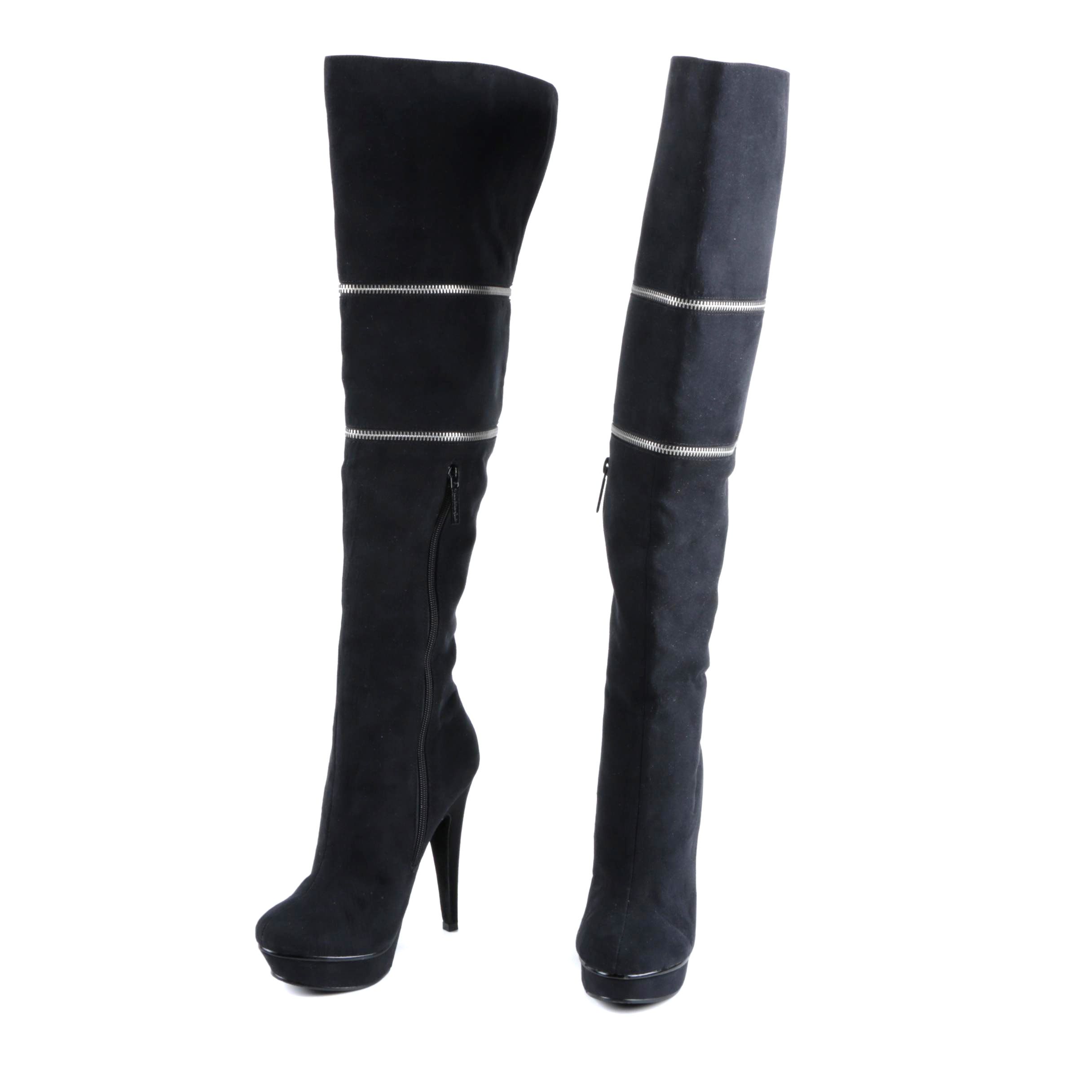 michael antonio over the knee boots