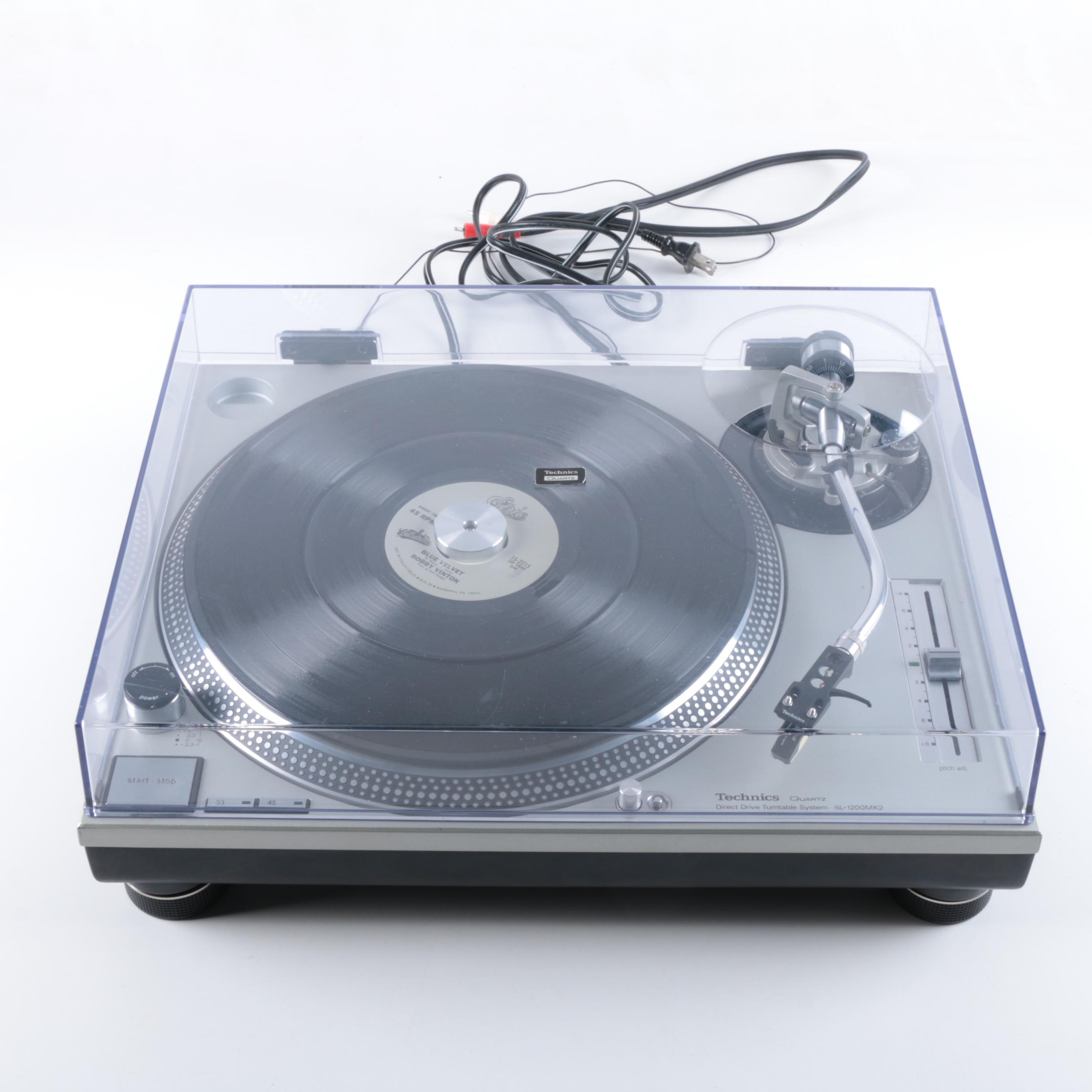 Technics SL1200MK2 Direct Drive Turntable System EBTH