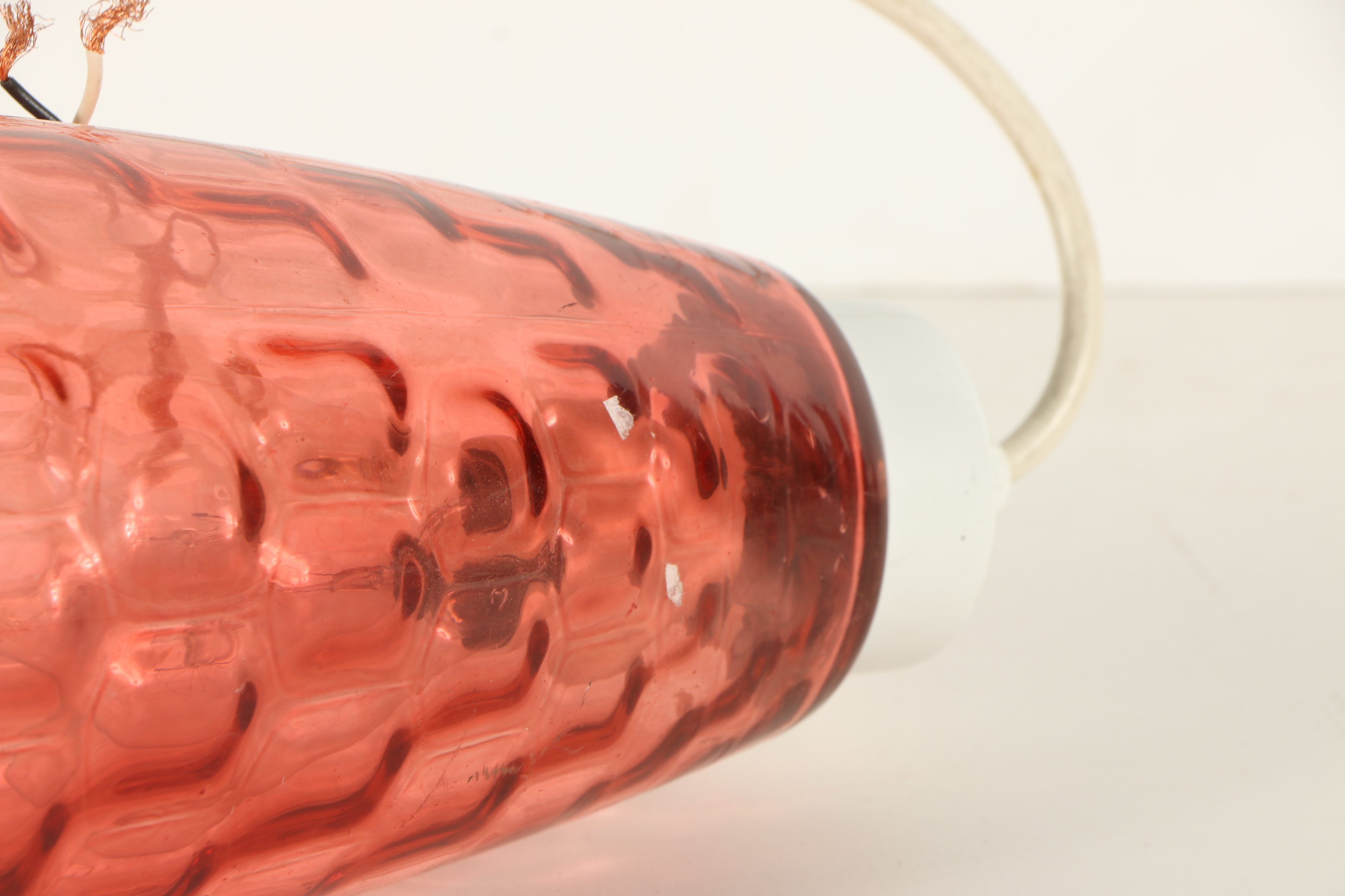 Mid Century Modern Glass Light Pendant | EBTH