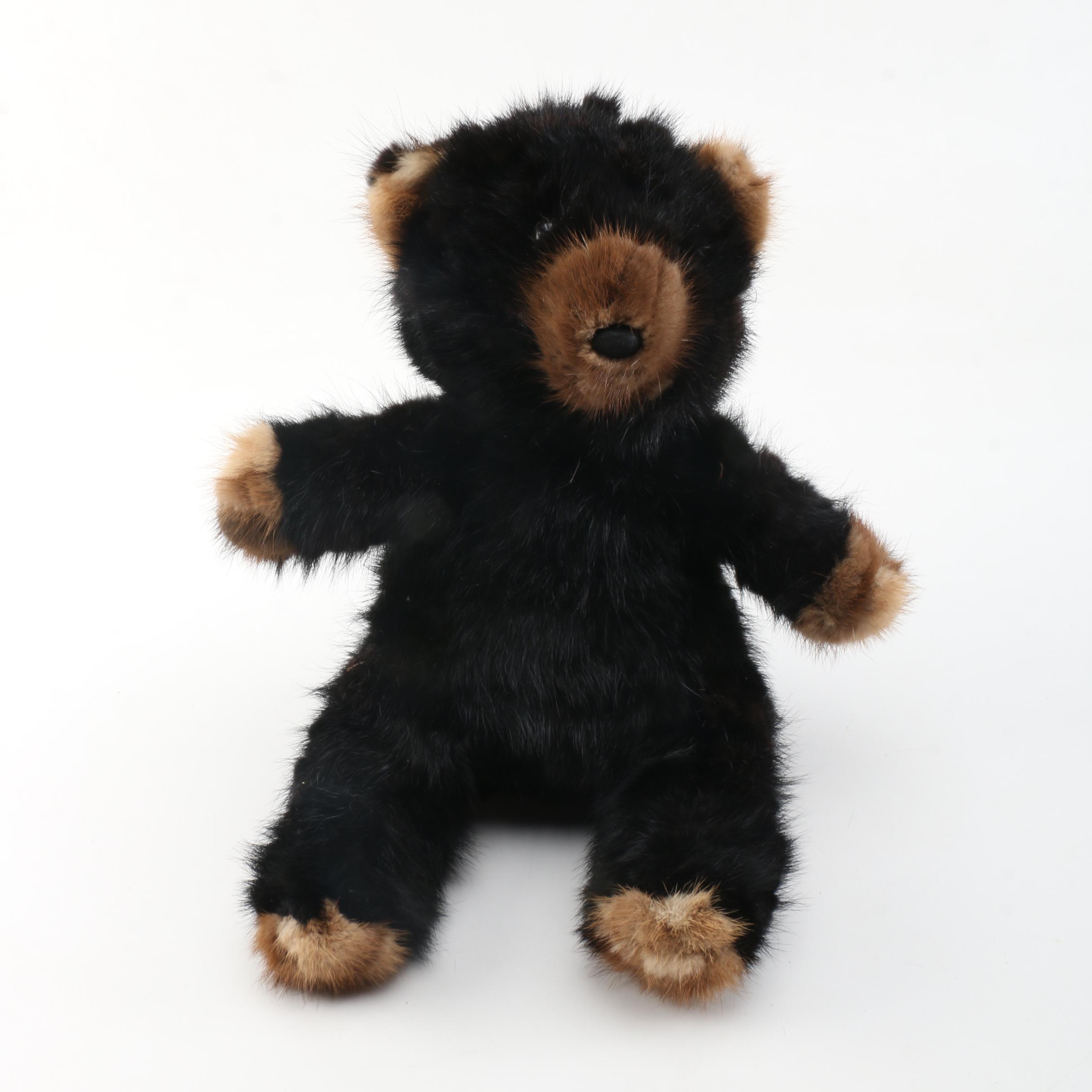 rare bear mink teddy bear