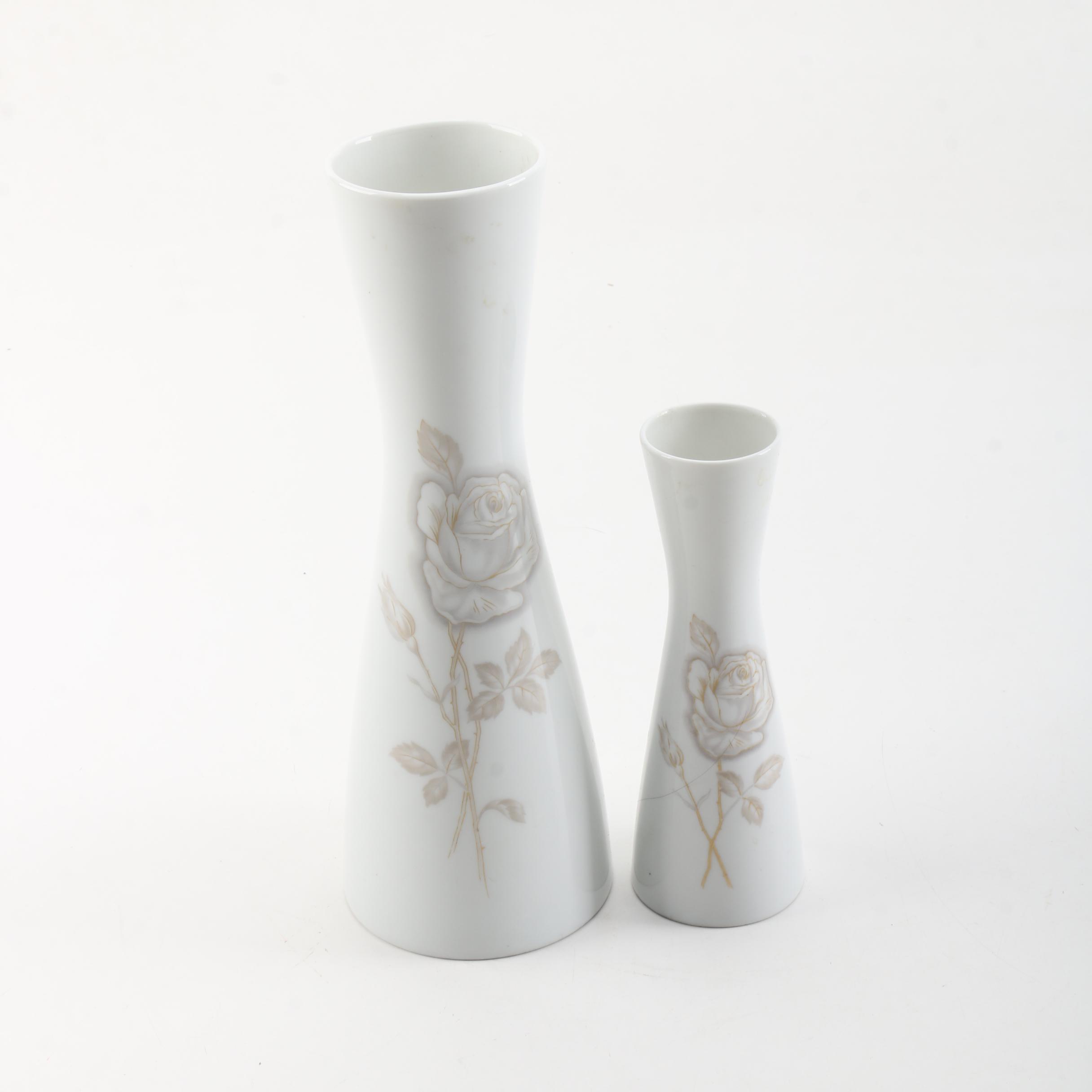 Vintage Rosenthal Studio Line Porcelain Bud Vases EBTH