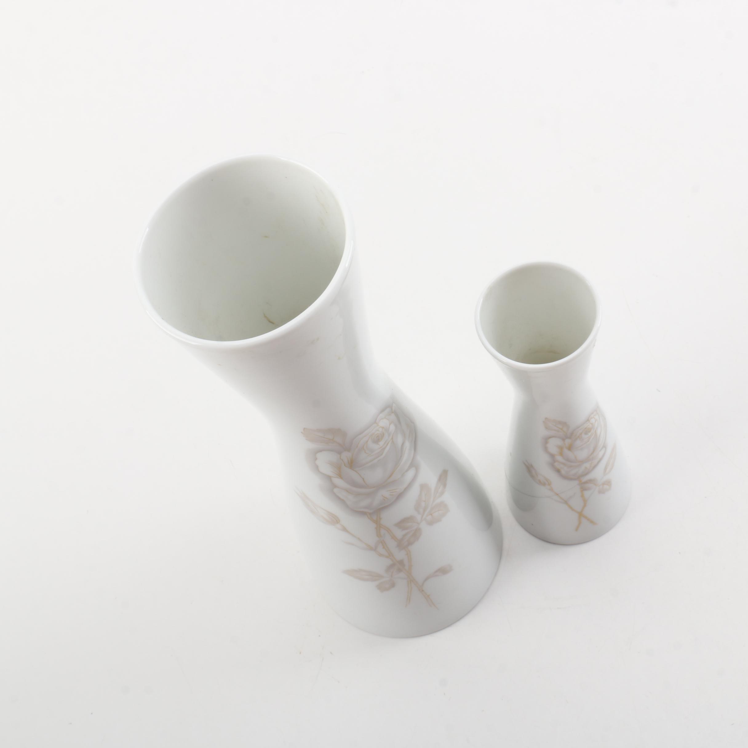 Vintage Rosenthal Studio Line Porcelain Bud Vases EBTH