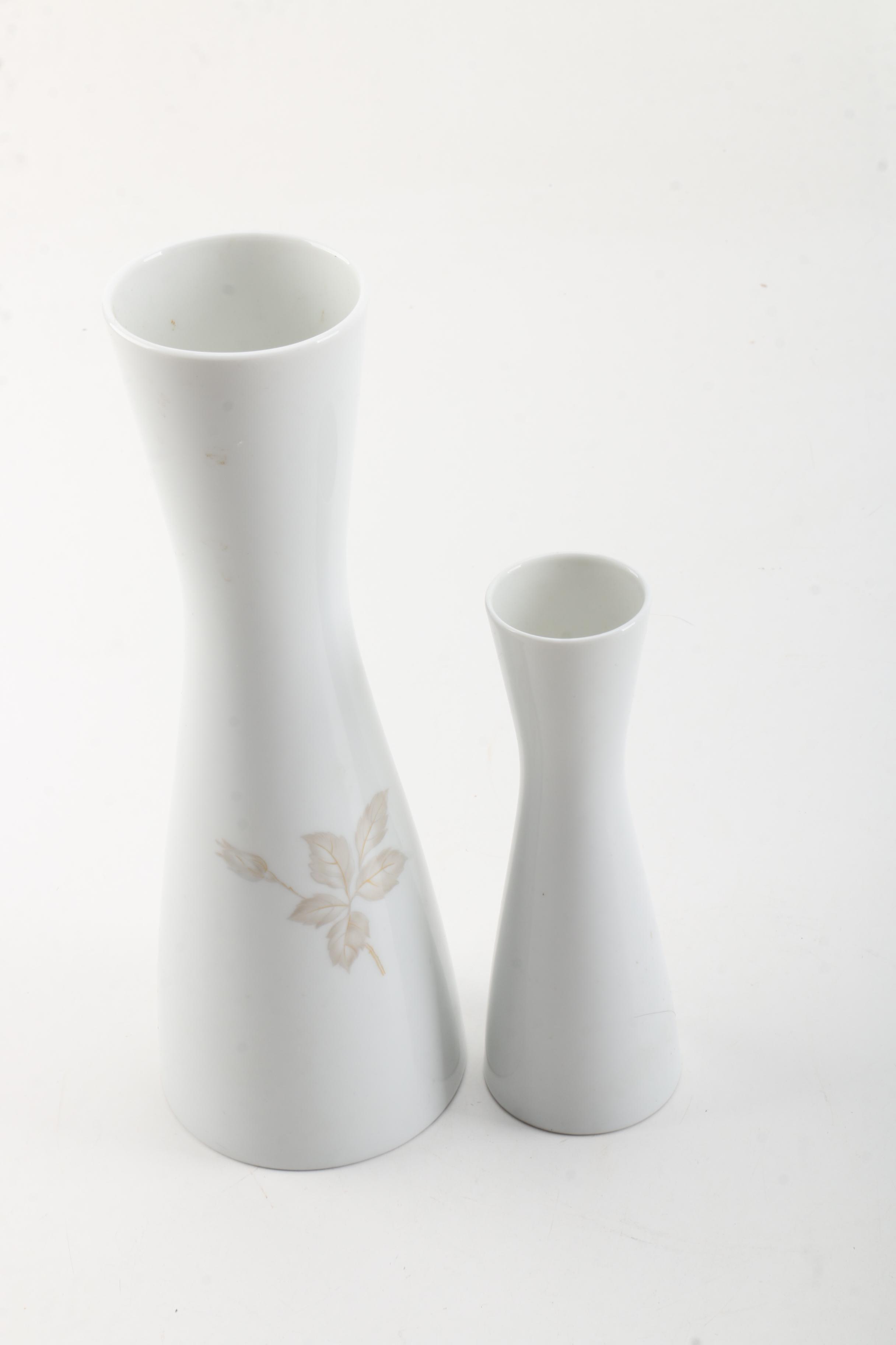 Vintage Rosenthal Studio Line Porcelain Bud Vases EBTH