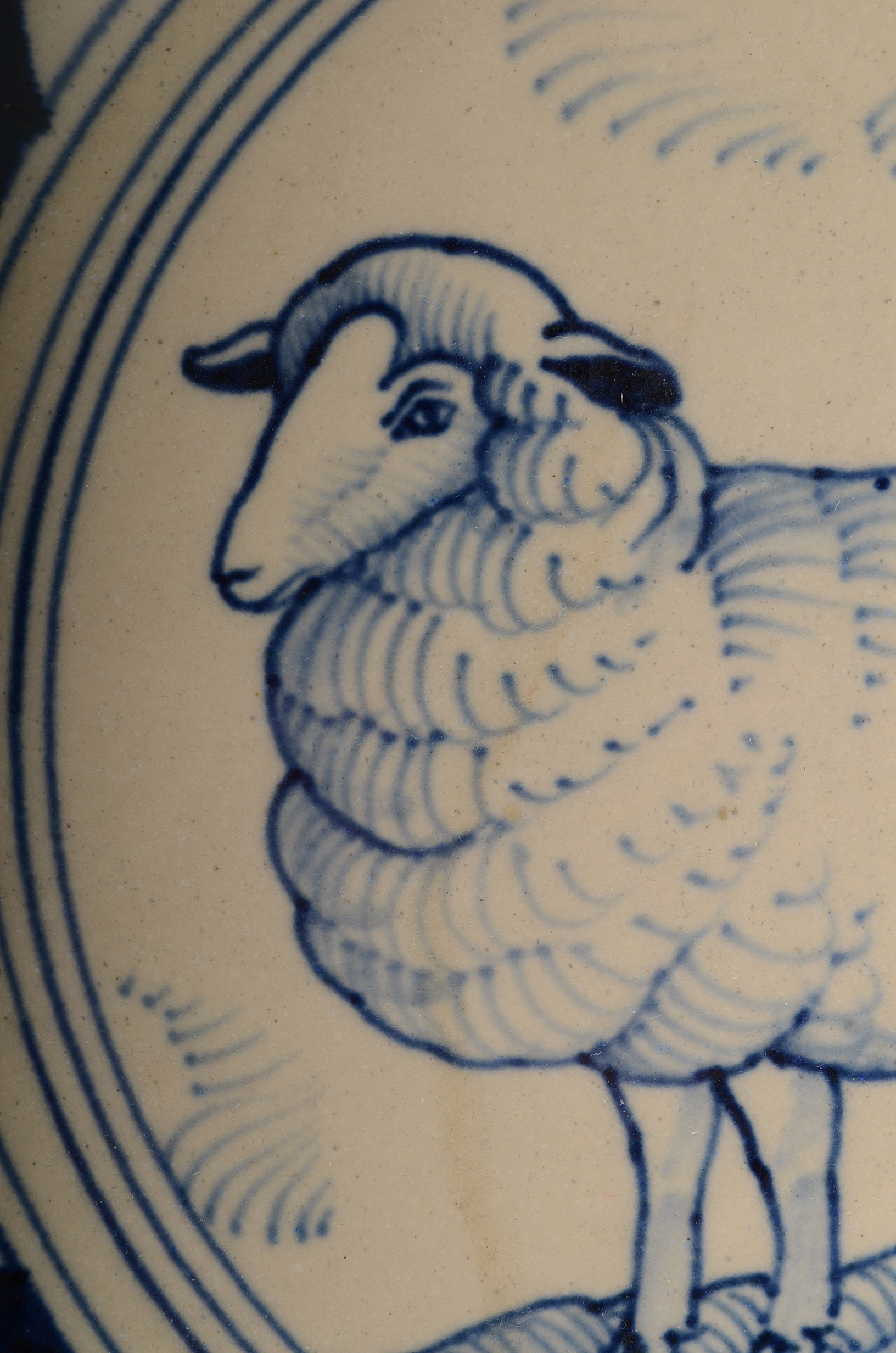 Four José Dovis Hand Decorated Pottery Plates EBTH