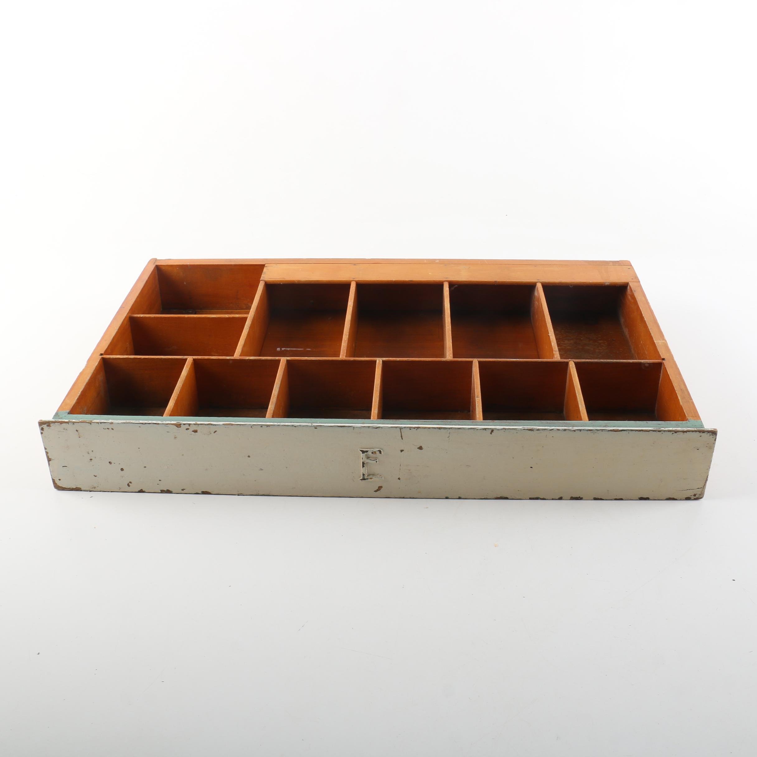 Vintage Wooden Cash Register Drawer Ebth