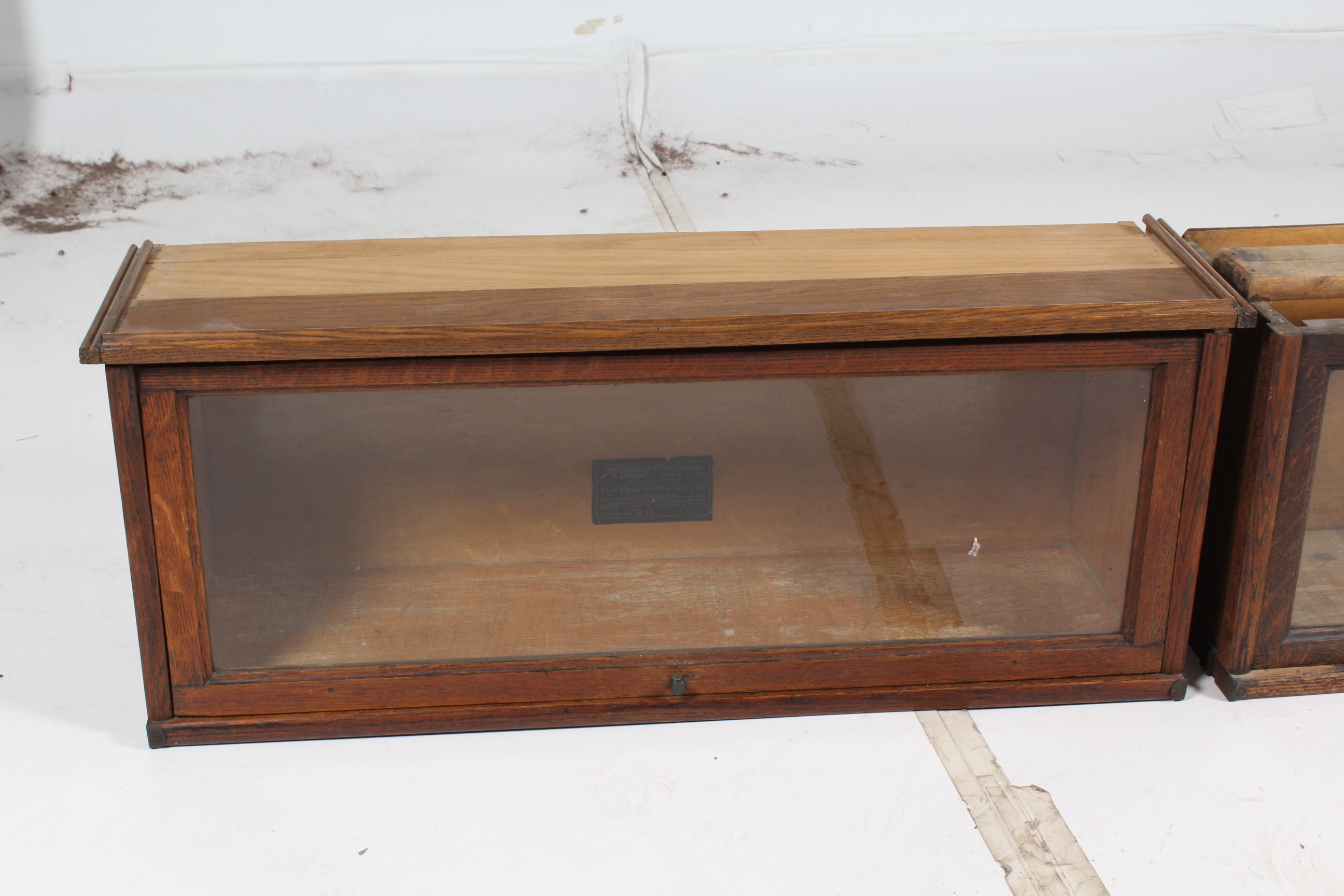 Antique Barrister Bookcase Sections EBTH