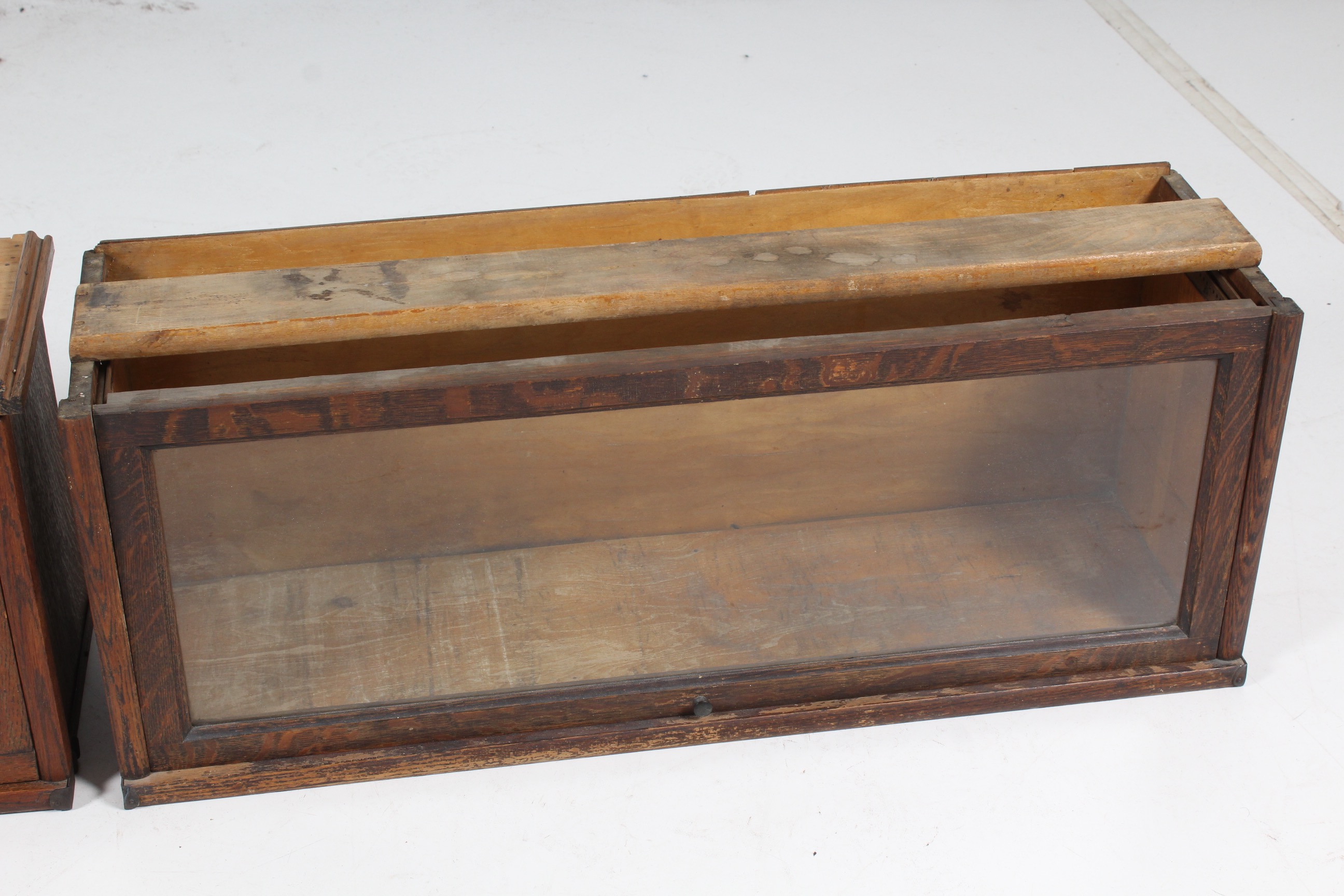 Antique Barrister Bookcase Sections EBTH