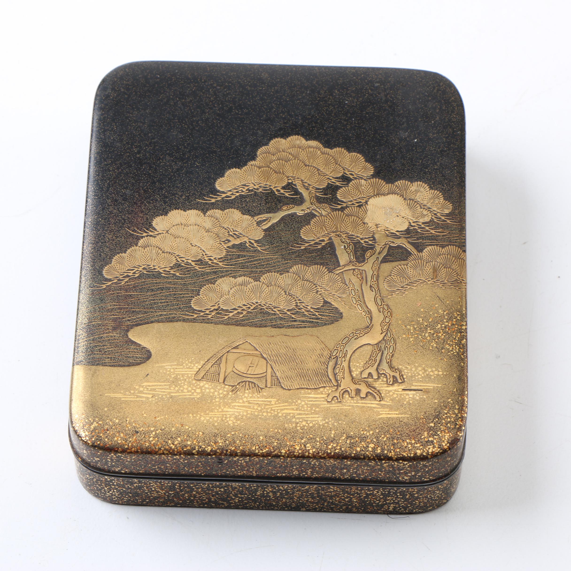 Fine Japanese Lacquer Decorative Boxes and Trays EBTH