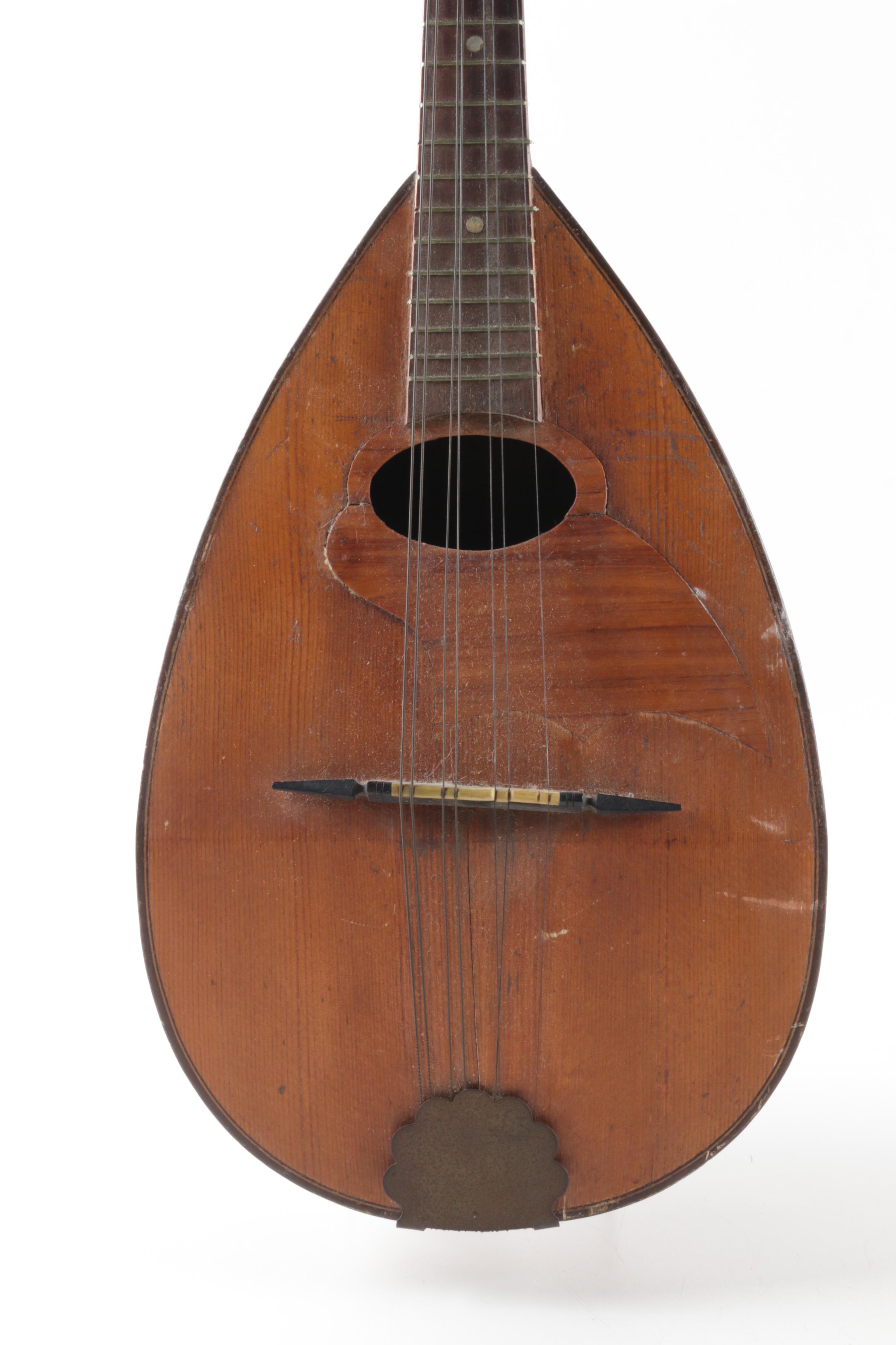 Vintage German BowlBack Mandolin by Marcelli EBTH