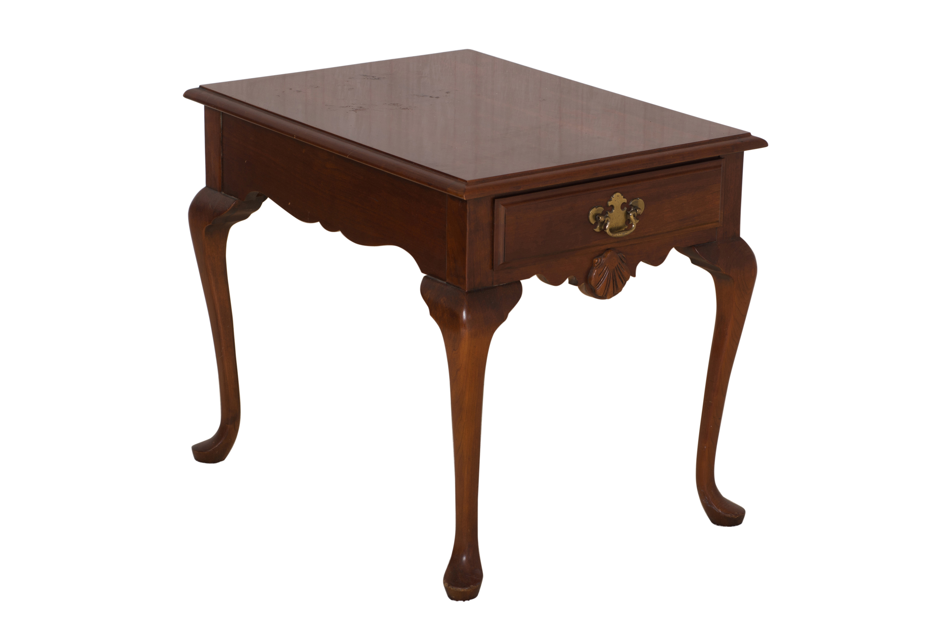 Queen Anne Style Side Table EBTH