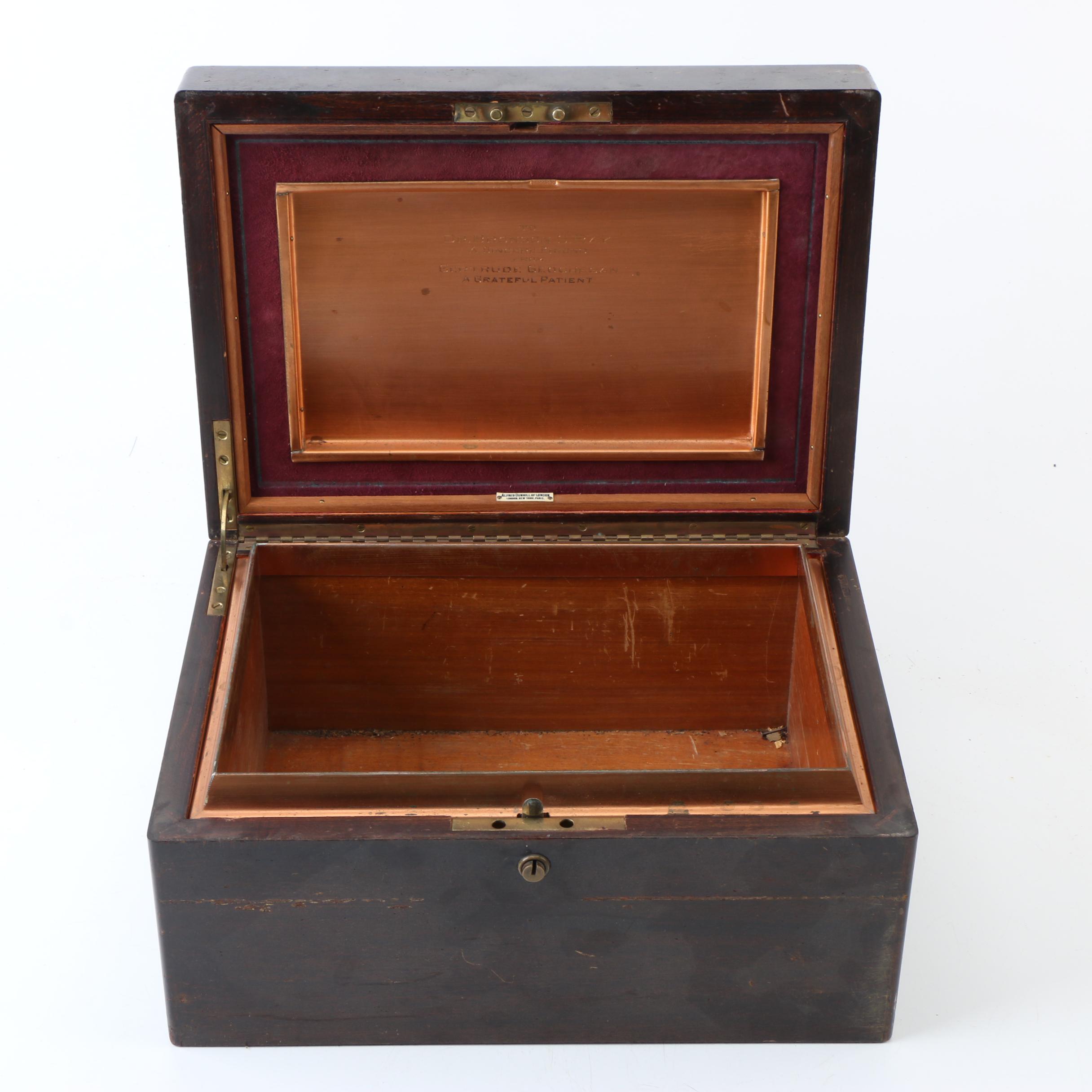 Copper Lined Humidor EBTH