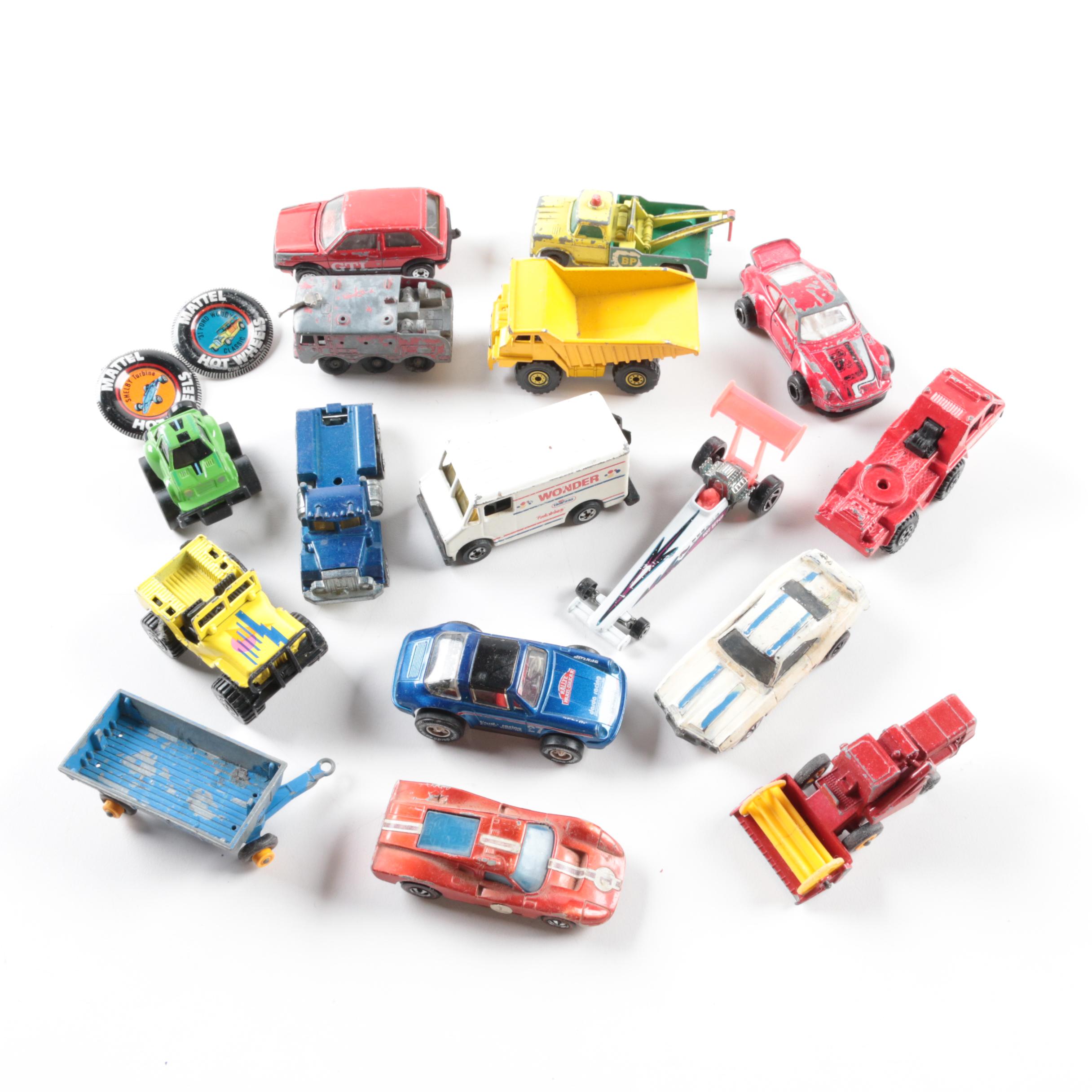 hot wheels cars and trucks