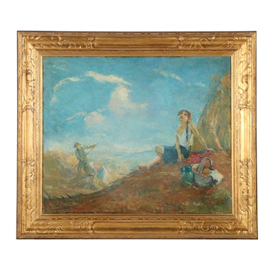 Lipót Illencz Oil Painting Lipót Illencz Oil Painting