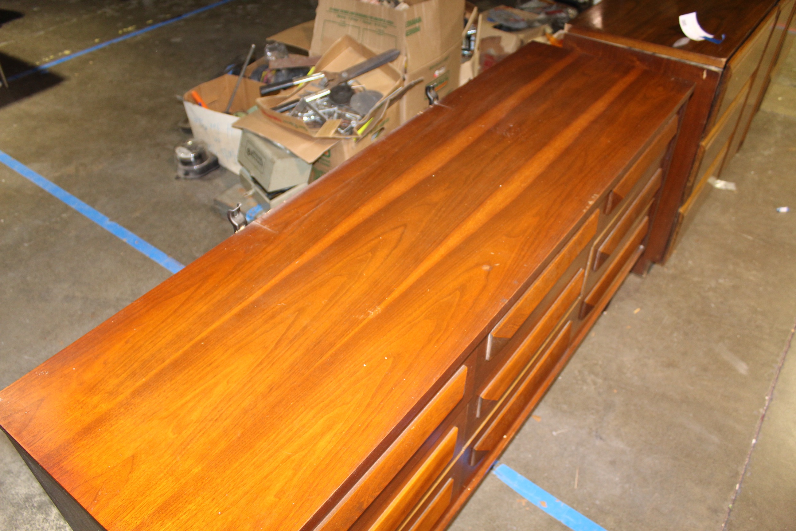 Mid Century Modern Dresser with Mirror by Coleman Furniture EBTH