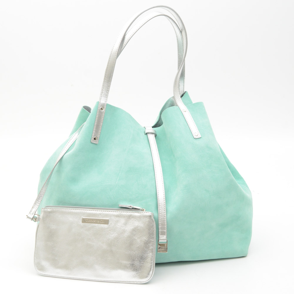 Tiffany \u0026 Co. Reversible Suede Tote Bag 