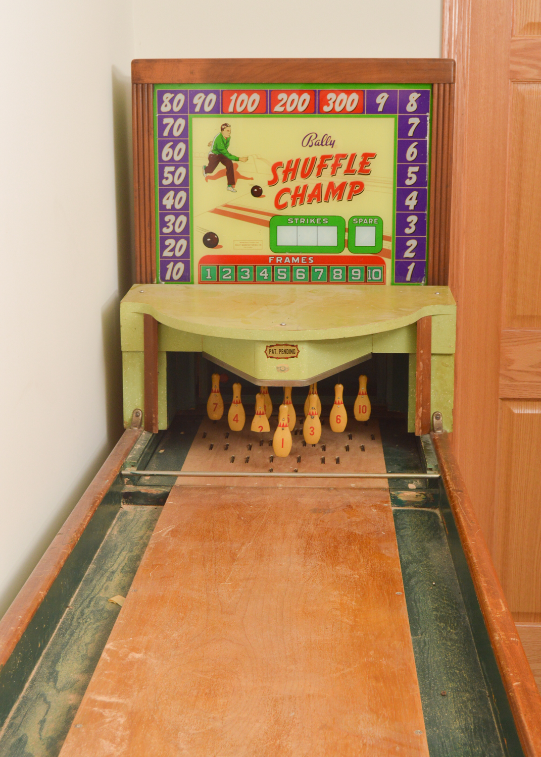 Vintage Bally Shuffle Champ Arcade Bowling Machine | EBTH