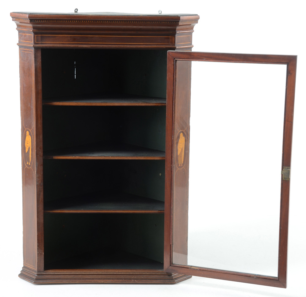 Vintage Corner Hutch EBTH