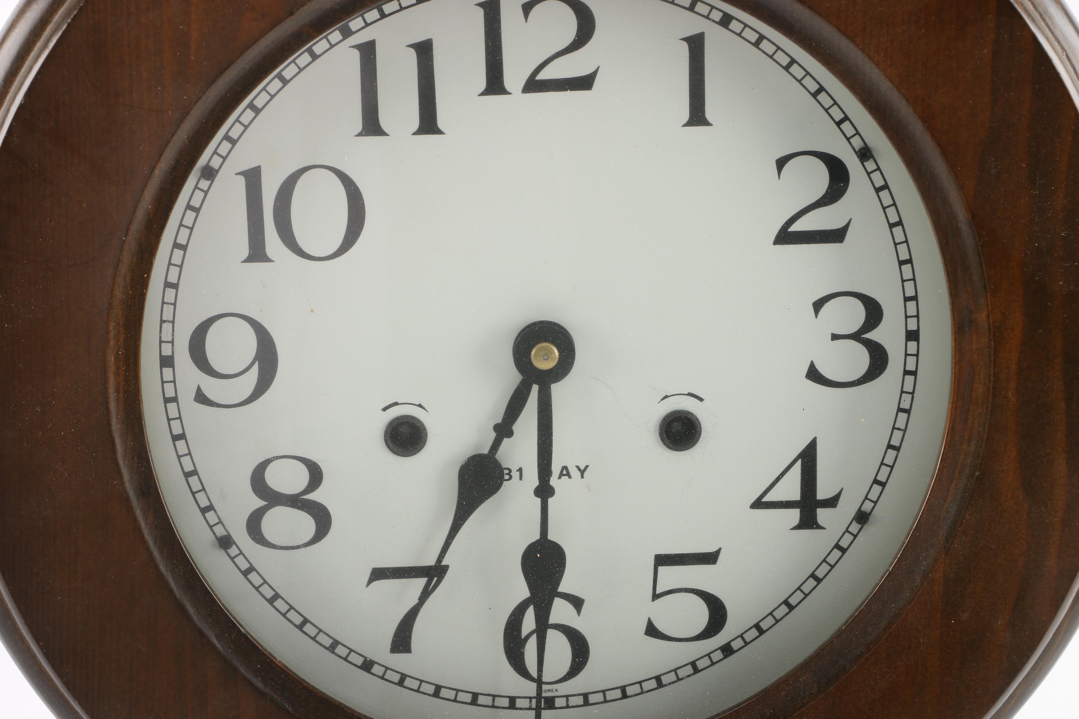 Korean Regulator Wall Clock EBTH