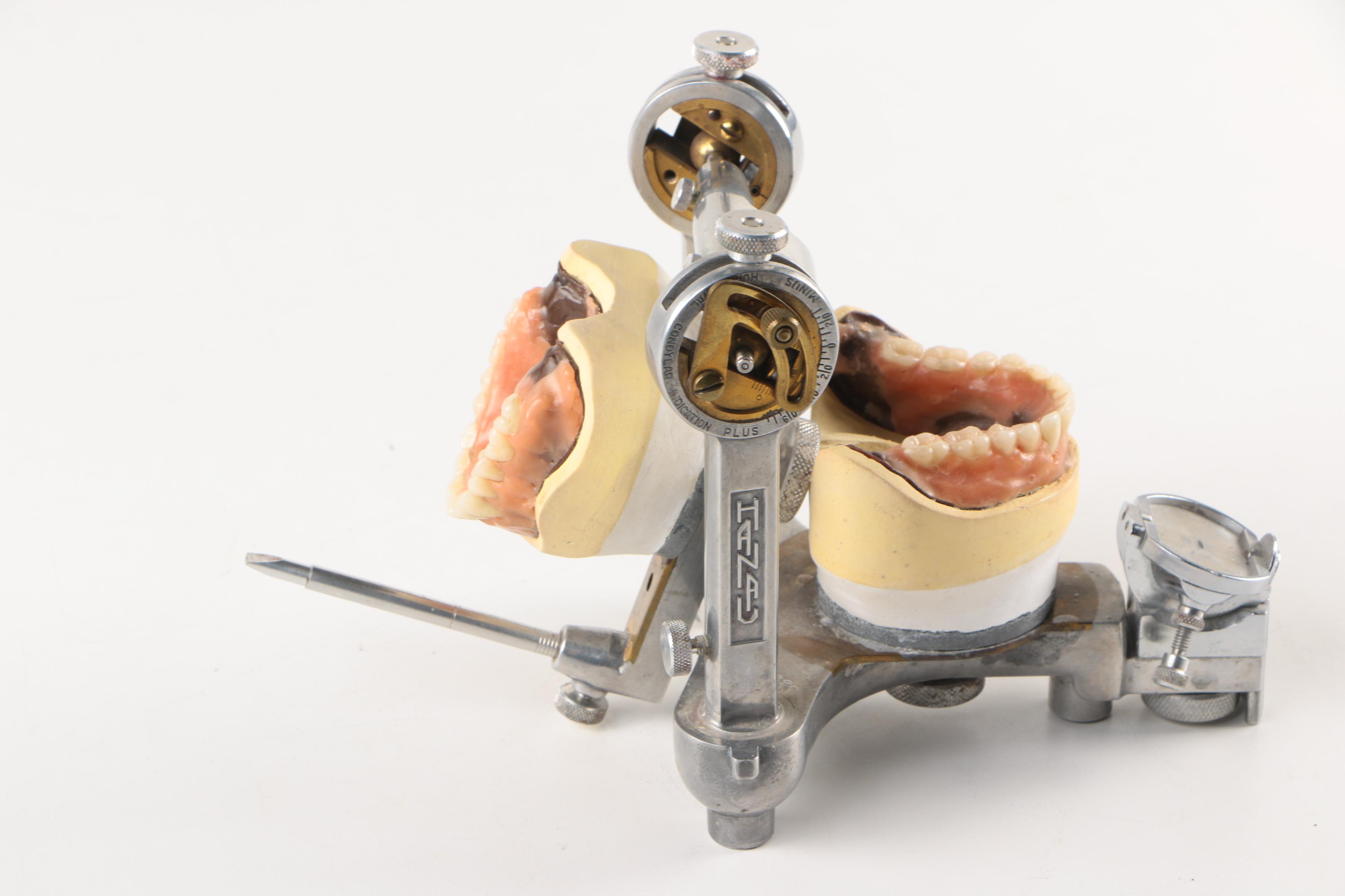 Hanau Model H Articulator : HANAU H SEMI-ADJUSTABLE ARTICULATOR