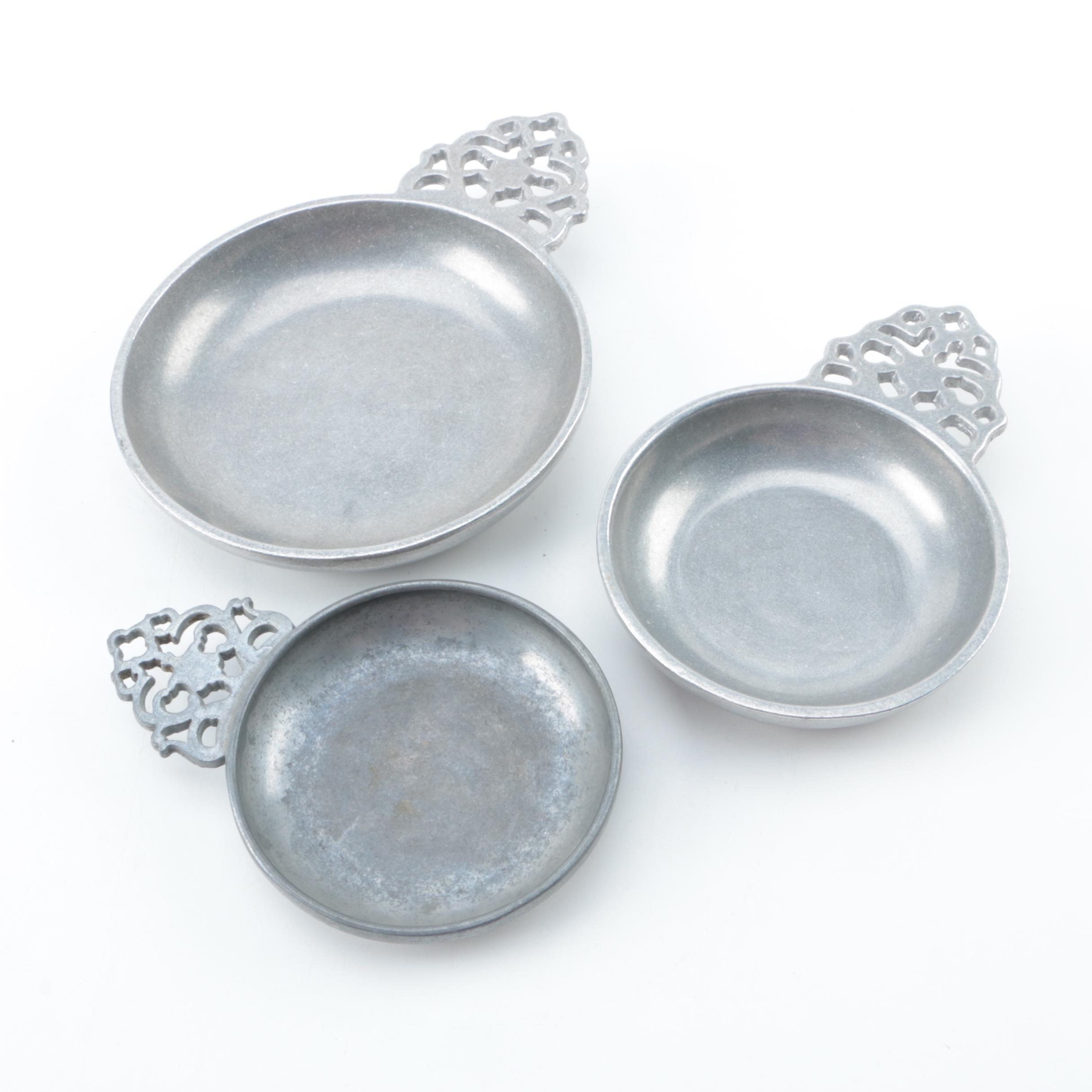 Pewter Tableware Including Carson, Pew-Ta-Rex, Insico, Stede and