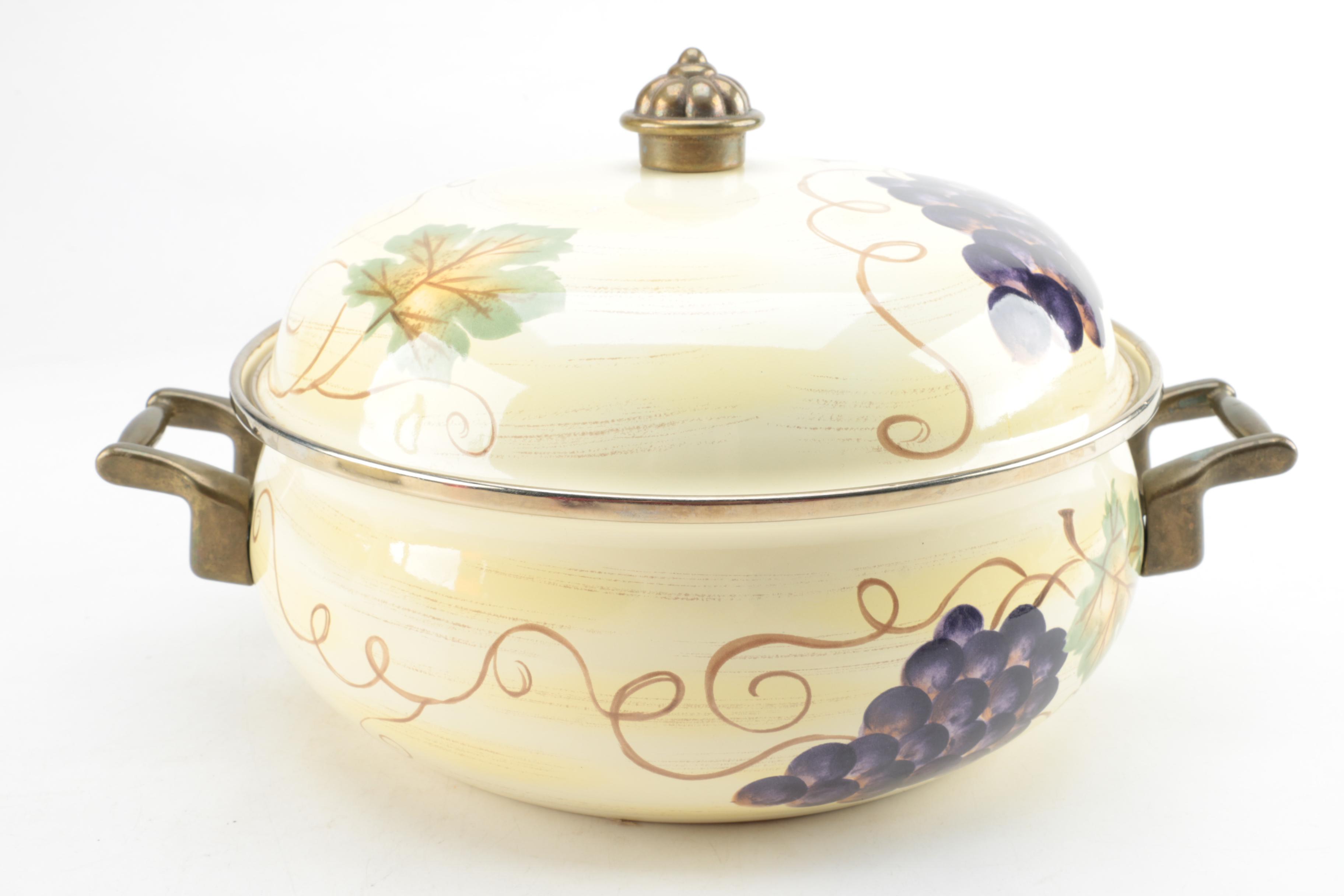 Vintage Tabletops Unlimited Enameled Cookware EBTH