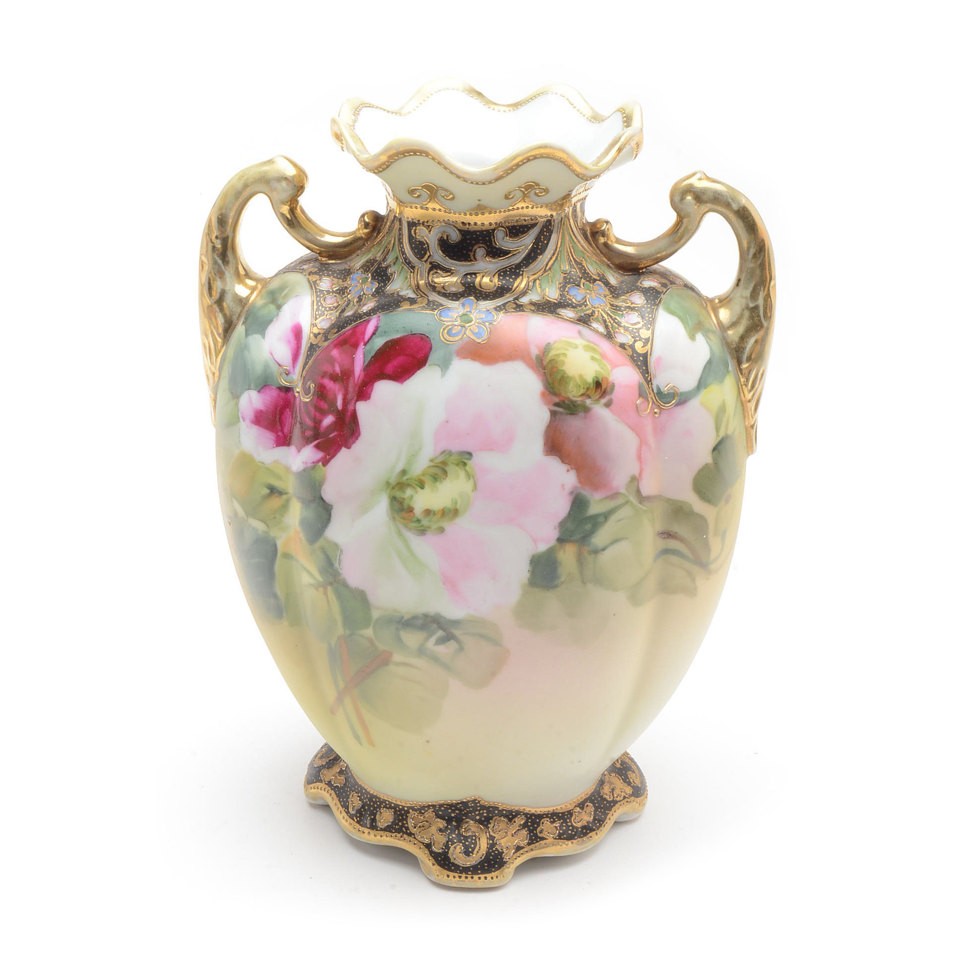 Vintage Nippon Noritake Vase EBTH