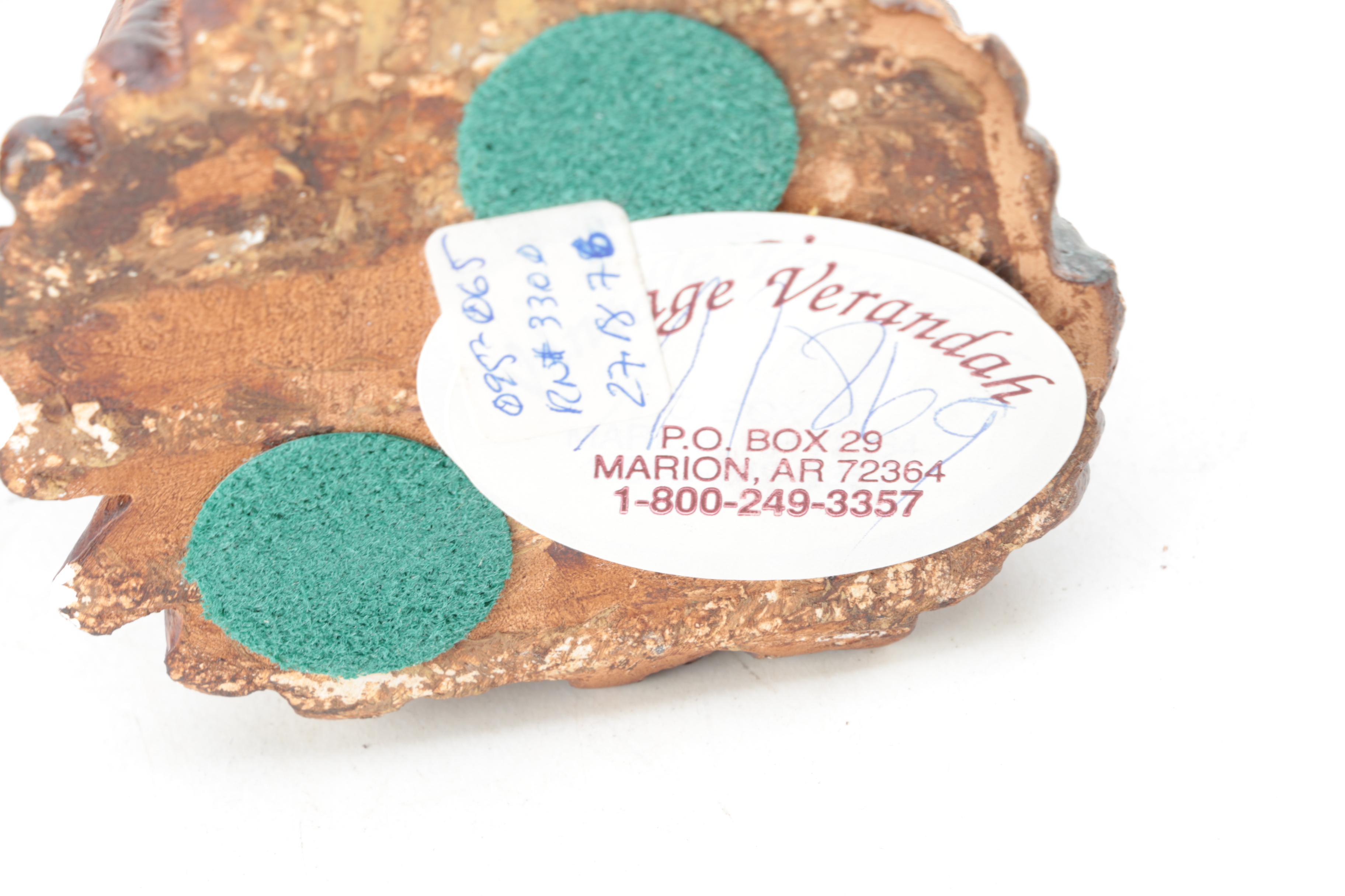 Picture Frame, Trinket Box and Vase with Dried Flowers EBTH