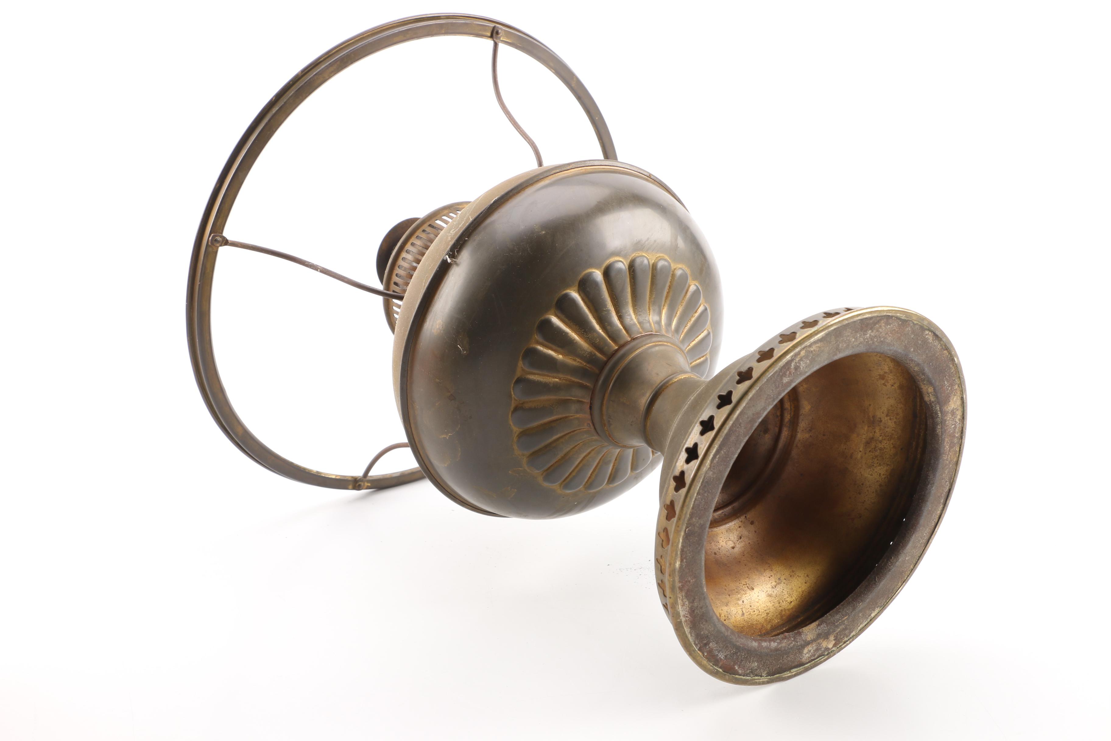 Antique Rayo Oil Lamp EBTH